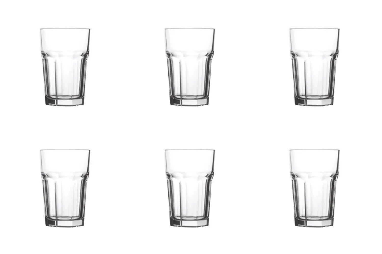 6er Set Casablanca Longdrink 48cl 16.2cm in Transparent präsentiert im Onlineshop von KAQTU Design AG. Glas ist von Rastal