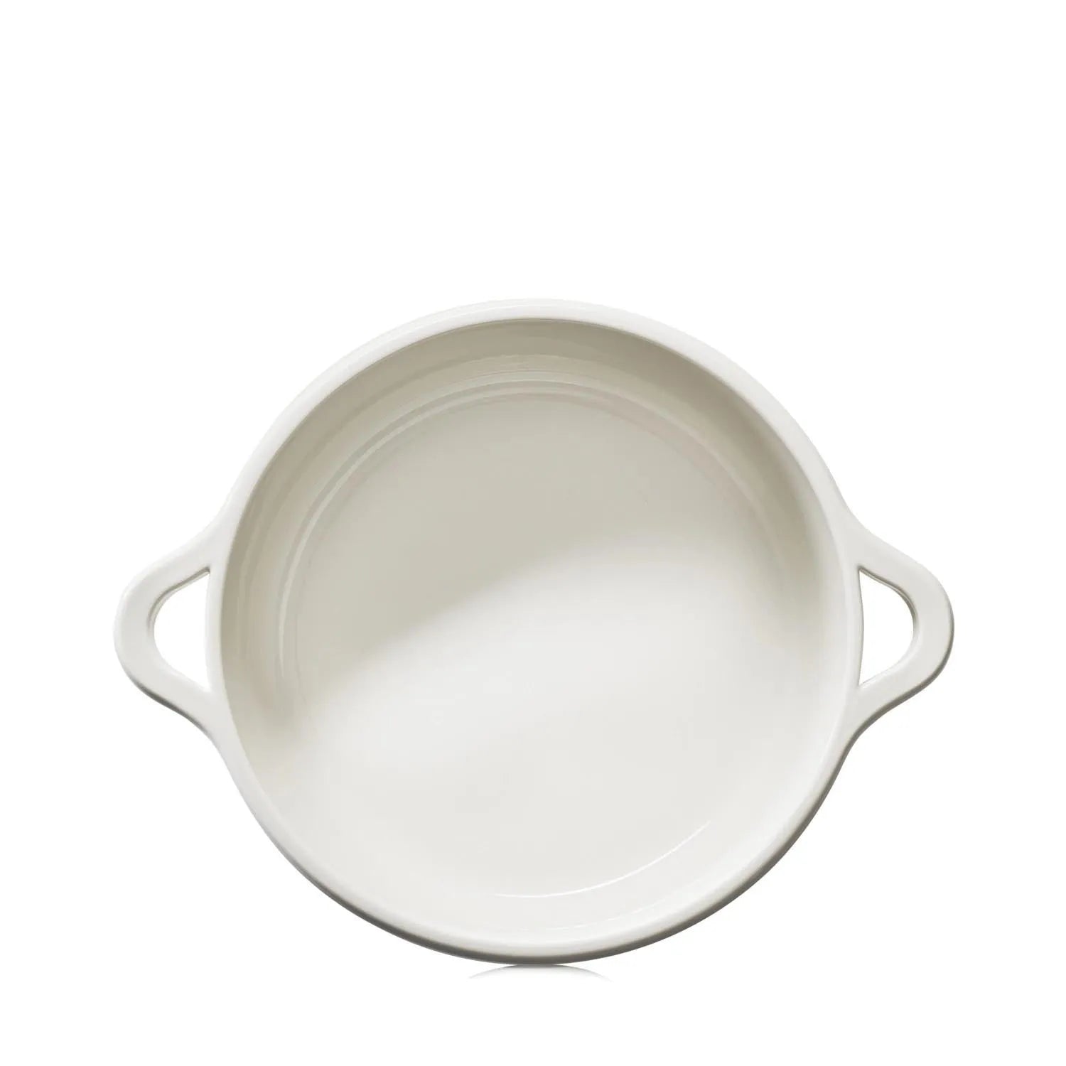 Elegante Induktionskasserolle von Revol, 29 cm, in alabasterweiß, ohne Deckel, ideal für stilvolles Kochen und Servieren.