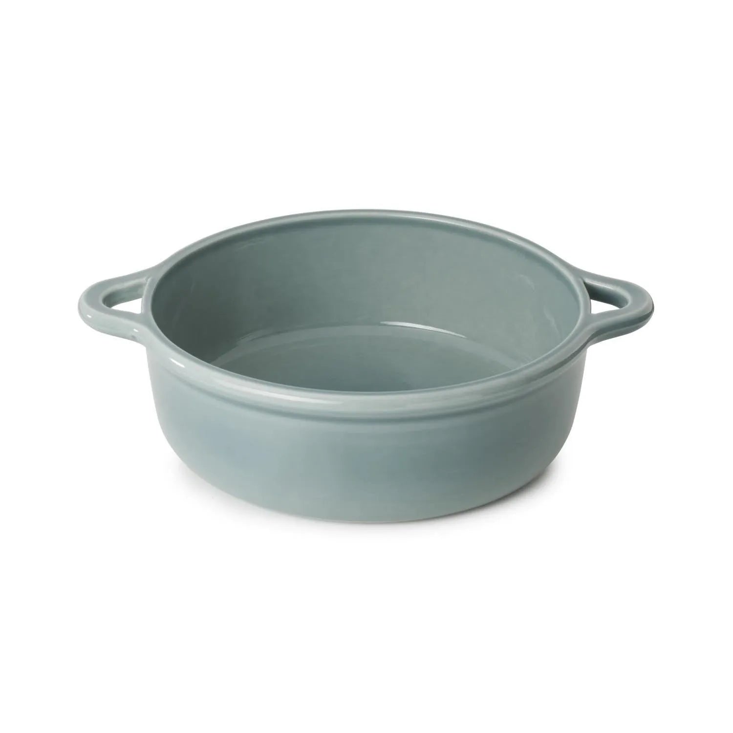 Bombance Induktionskasserolle D29cm wolkengrau ohne Deckel in Silber präsentiert im Onlineshop von KAQTU Design AG. Pfanne/Topf ist von Revol