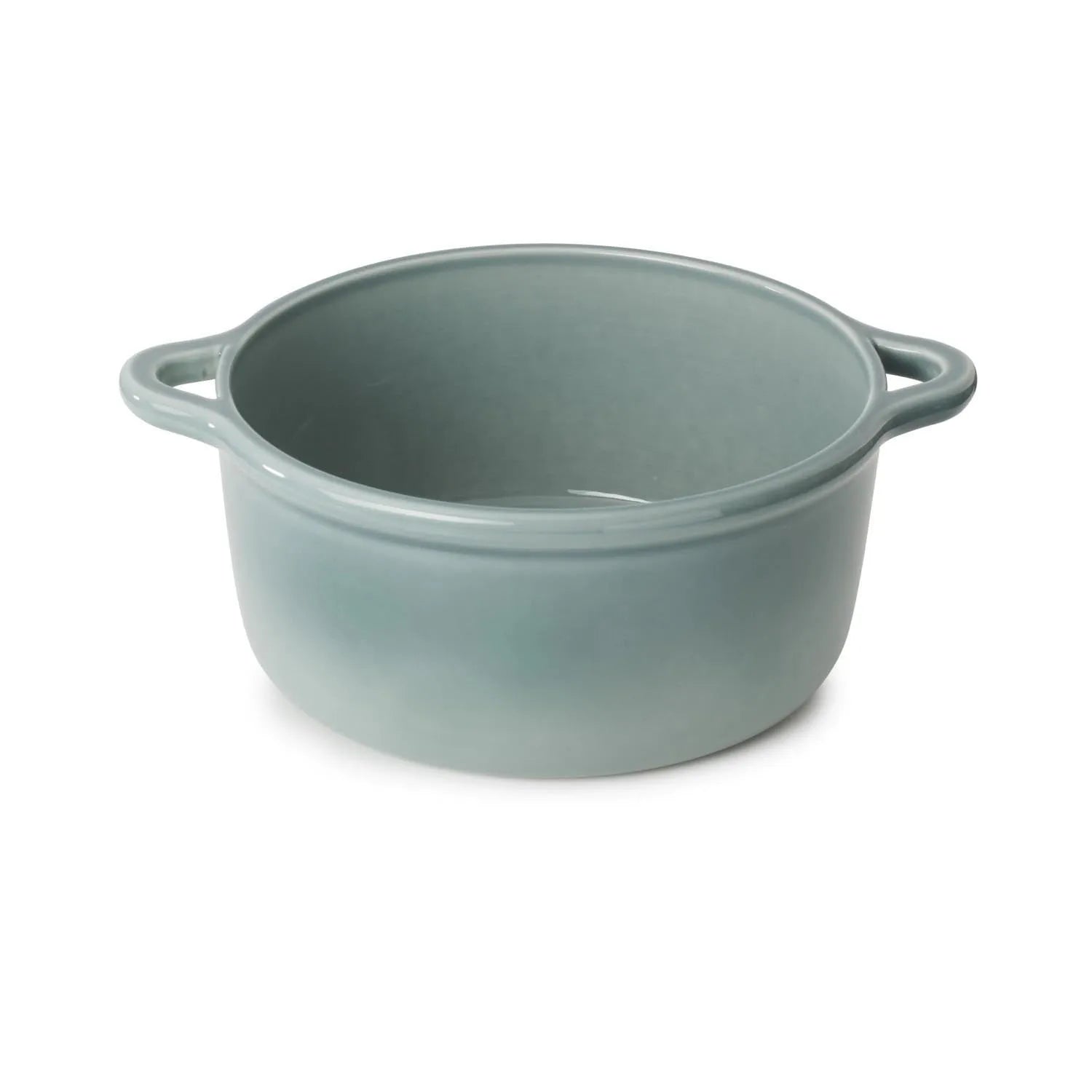 Bombance Ofenkasserolle D26cm wolkengrau ohne Deckel in Silber präsentiert im Onlineshop von KAQTU Design AG. Pfanne/Topf ist von Revol