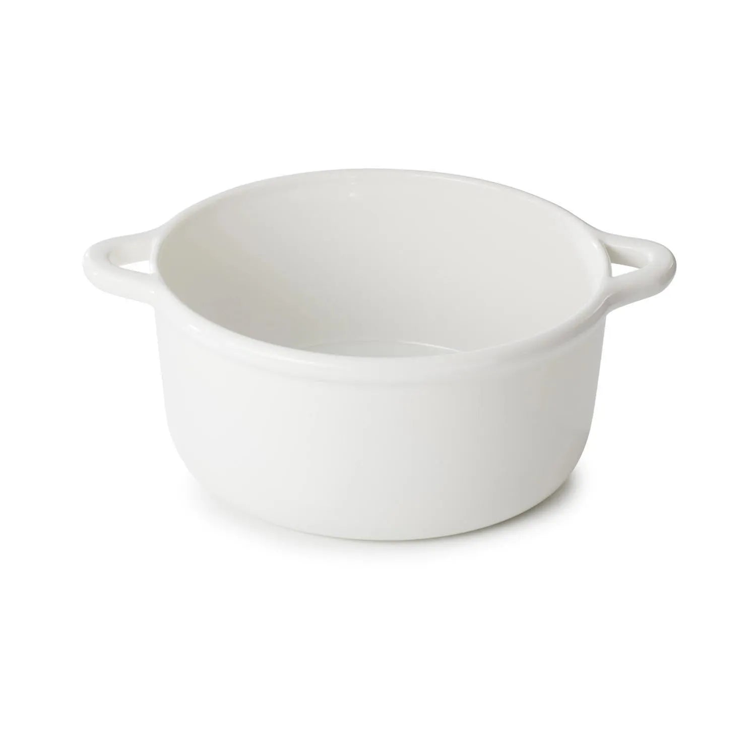 Bombance Ofenkasserolle D26cm alab. weiss ohne Deckel in Weiss präsentiert im Onlineshop von KAQTU Design AG. Pfanne/Topf ist von Revol
