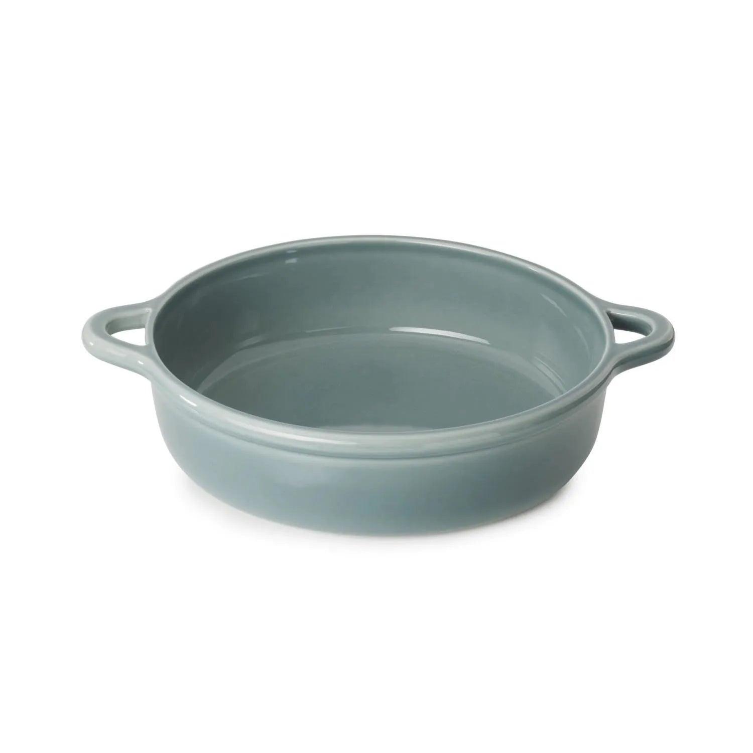 Bombance Auflaufform rund D31cm wolkengrau in Silber präsentiert im Onlineshop von KAQTU Design AG. Backform / Backblech ist von Revol