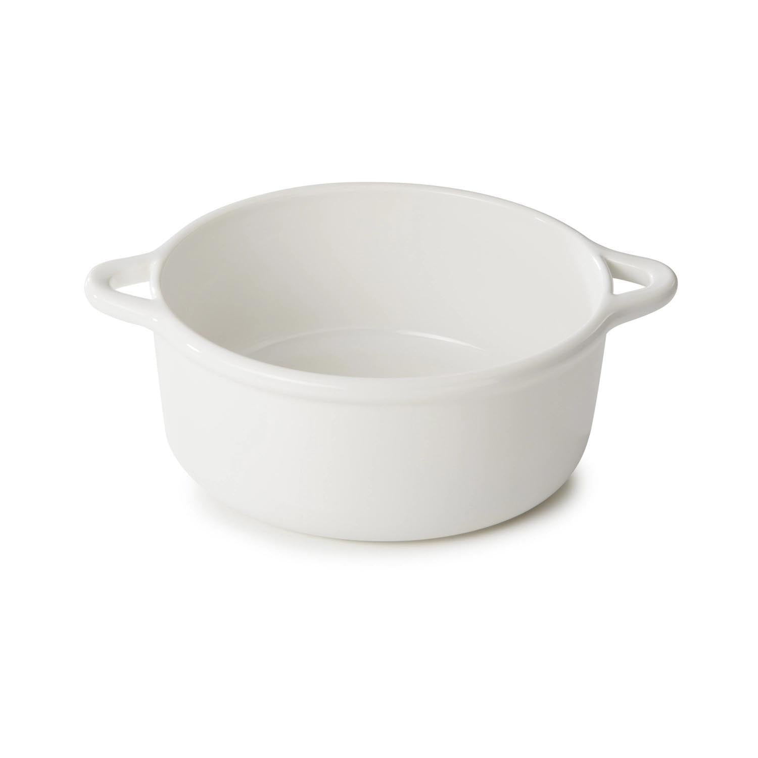 Bombance Ofenkasserolle D19cm alab. weiss ohne Deckel in Weiss präsentiert im Onlineshop von KAQTU Design AG. Pfanne/Topf ist von Revol