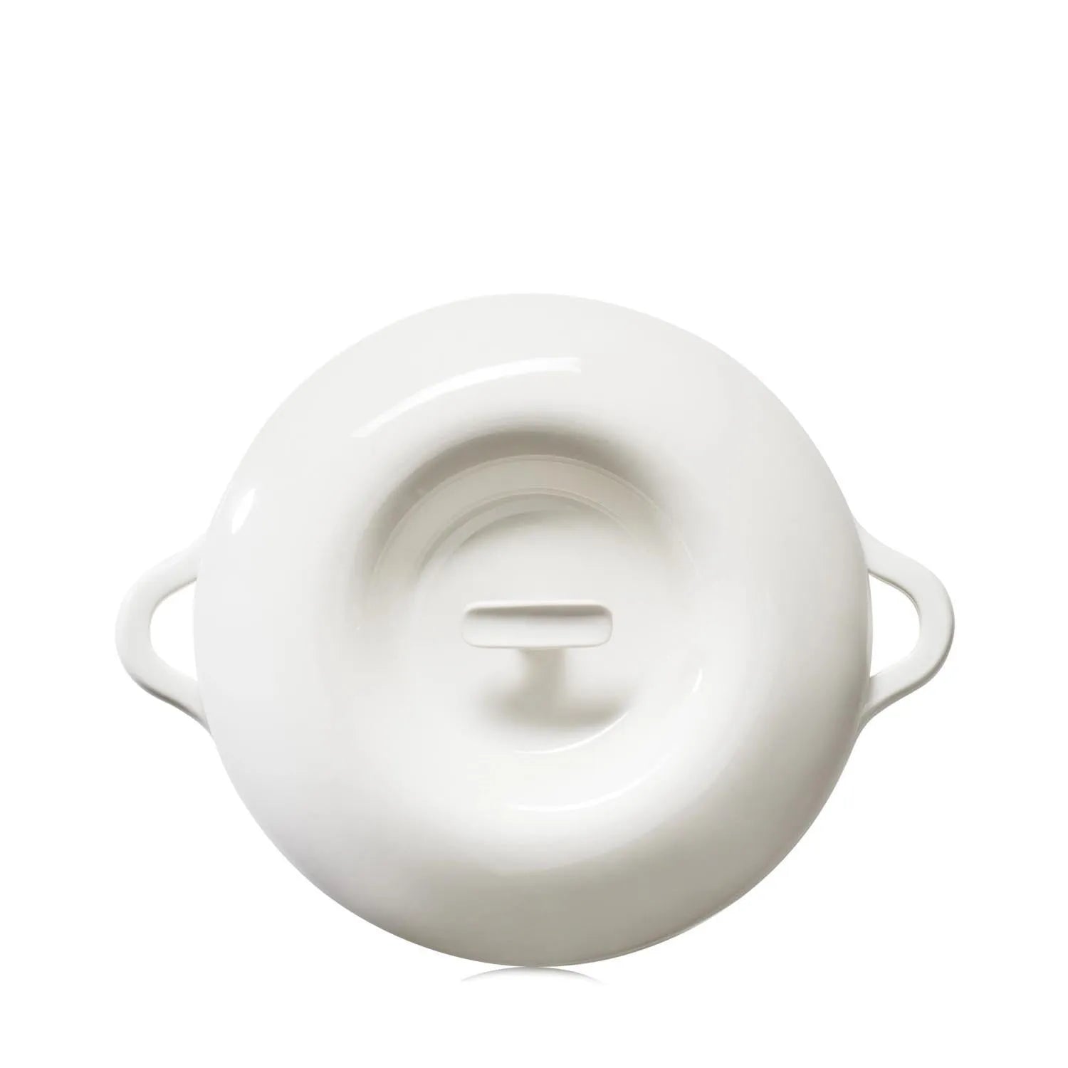 Bombance Porzellandeckel für Kasserolle D31cm alab. weiss in Weiss präsentiert im Onlineshop von KAQTU Design AG. Pfannendeckel ist von Revol