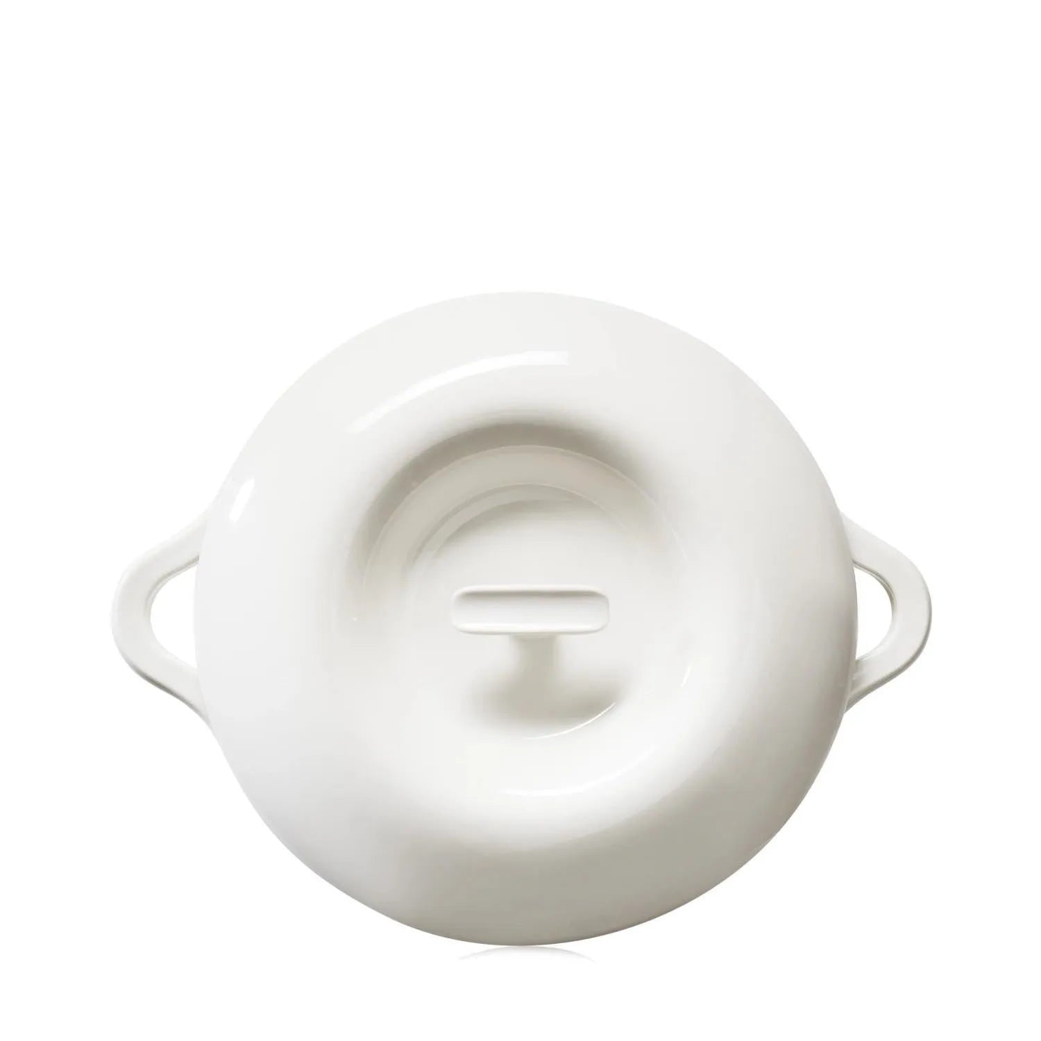 Bombance Porzellandeckel für Kasserolle D29cm alab. weiss in Weiss präsentiert im Onlineshop von KAQTU Design AG. Pfannendeckel ist von Revol
