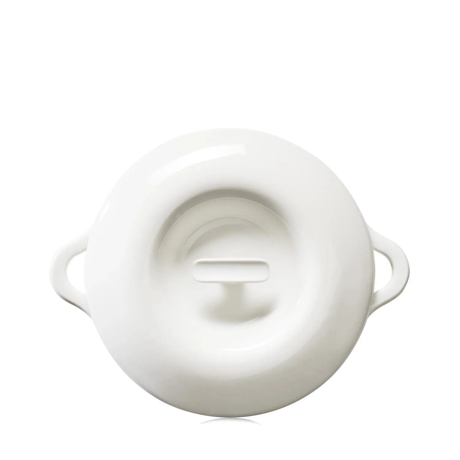 Bombance Porzellandeckel für Kasserolle D26cm alab. weiss in Weiss präsentiert im Onlineshop von KAQTU Design AG. Pfannendeckel ist von Revol