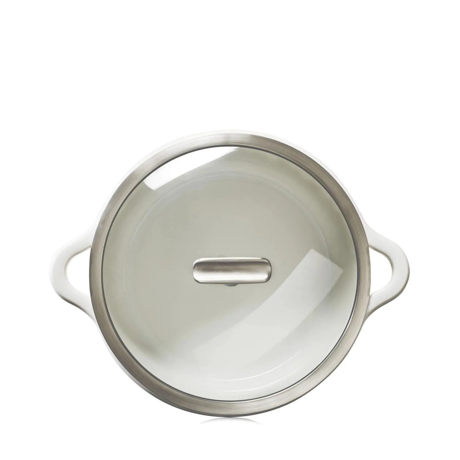Bombance Glasdeckel mit Edelstahlgriff für Kasserolle D26cm in Transparent präsentiert im Onlineshop von KAQTU Design AG. Pfannendeckel ist von Revol