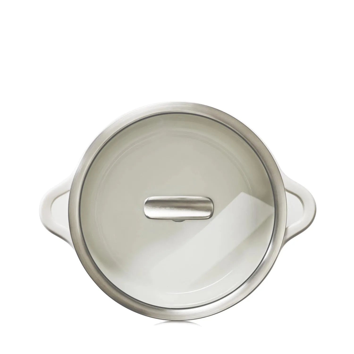 Bombance Glasdeckel mit Edelstahlgriff für Kasserolle D22cm in Transparent präsentiert im Onlineshop von KAQTU Design AG. Pfannendeckel ist von Revol