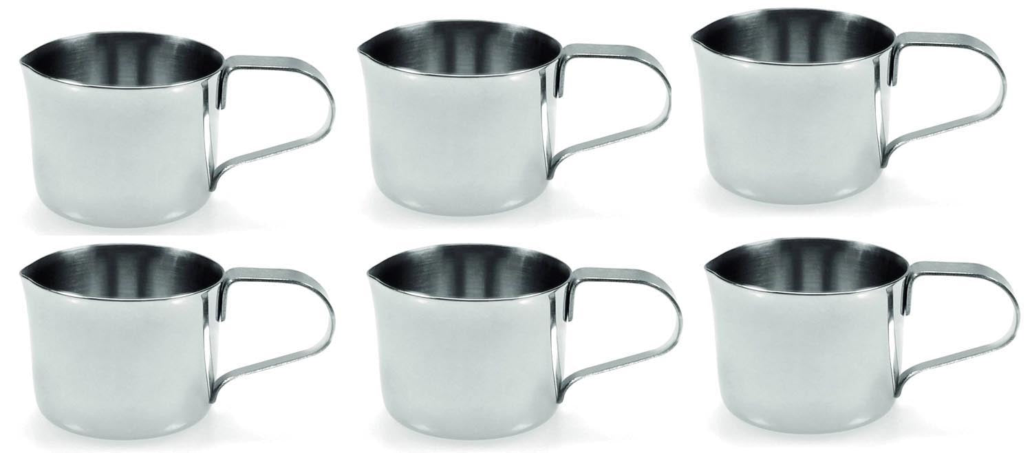 6er Set Cremier 3cl in Silber präsentiert im Onlineshop von KAQTU Design AG. Kanne ist von Lagotto