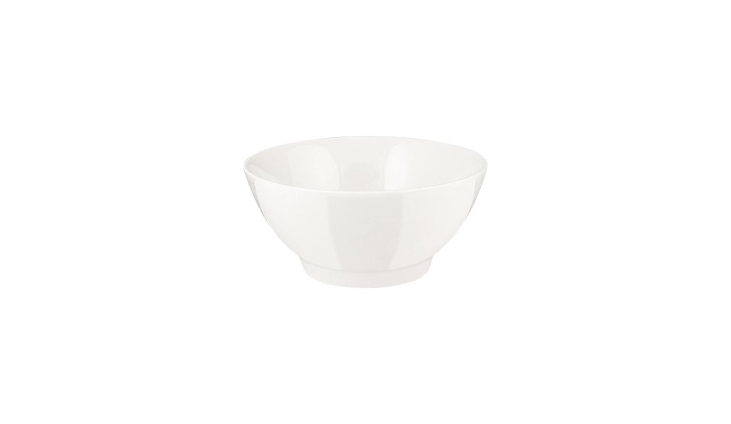 Rita Schale mit Füsschen D14cm 450ml in Weiss präsentiert im Onlineshop von KAQTU Design AG. Schale ist von Bonna