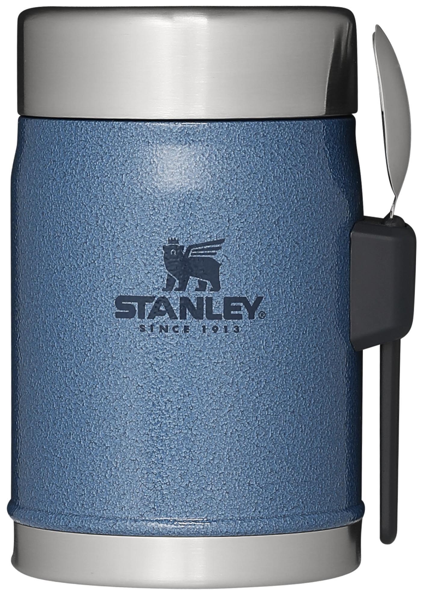 Legendary Food Jar + Spork 0.4l hammertone lake in Blau präsentiert im Onlineshop von KAQTU Design AG. Trinkflasche ist von Stanley