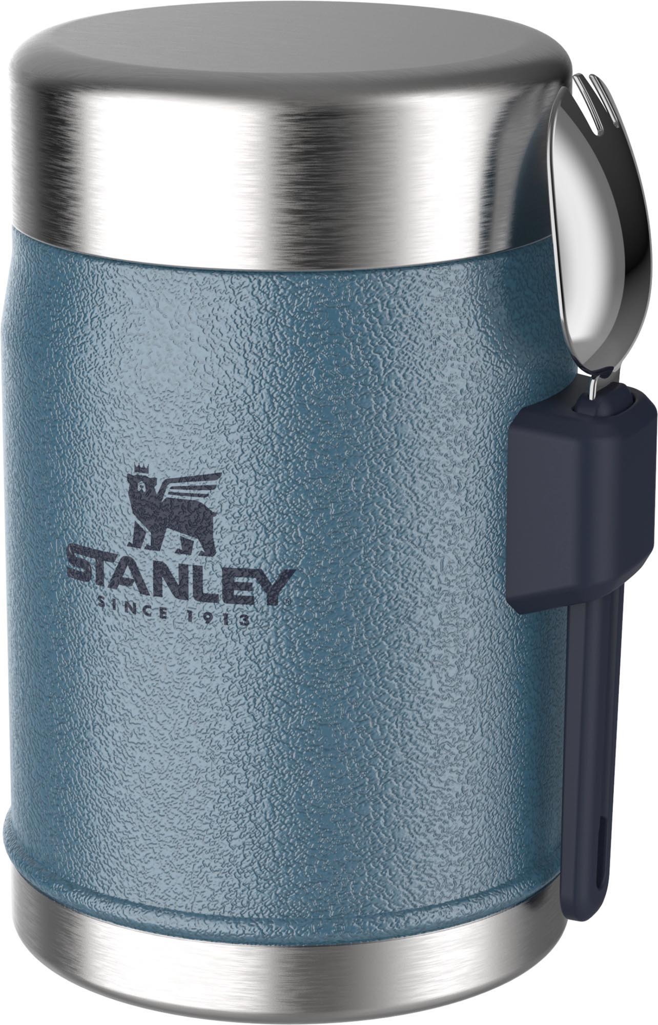 Legendary Food Jar + Spork 0.4l hammertone lake in Blau präsentiert im Onlineshop von KAQTU Design AG. Trinkflasche ist von Stanley