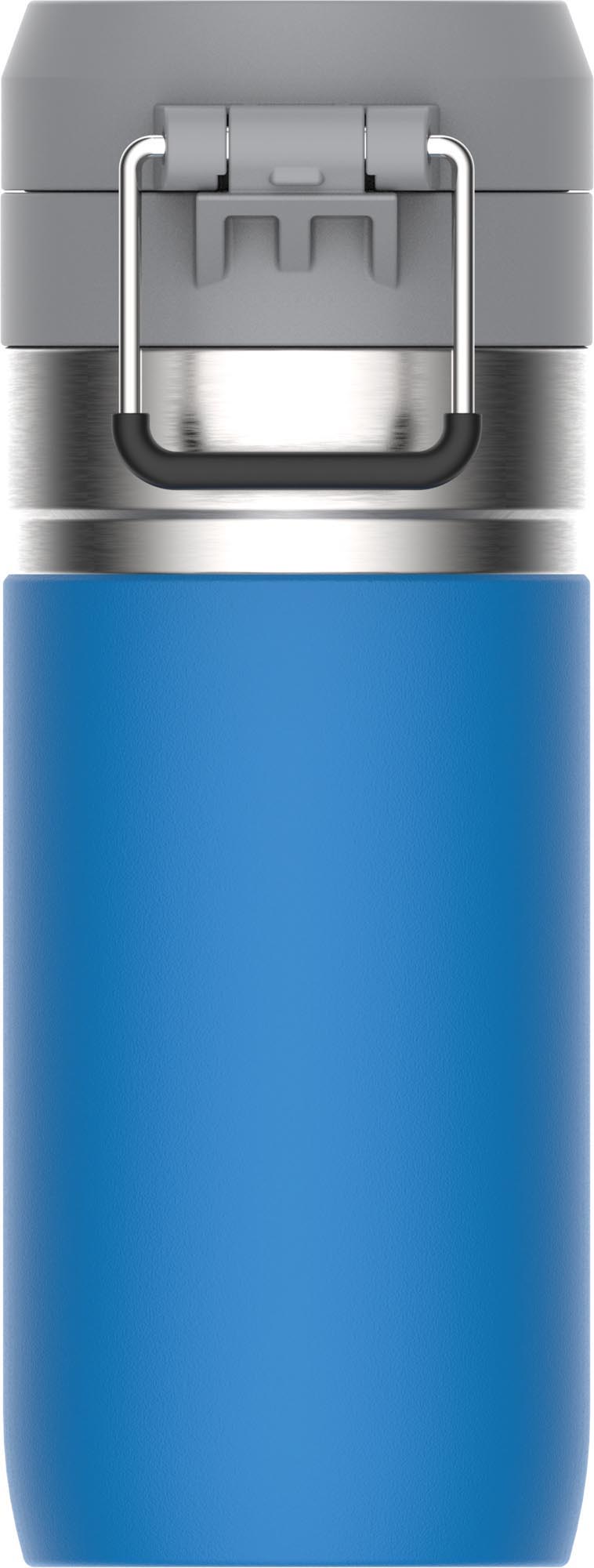 Quick-Flip Wasserflasche 0.47l azure in Blau präsentiert im Onlineshop von KAQTU Design AG. Trinkflasche ist von Stanley