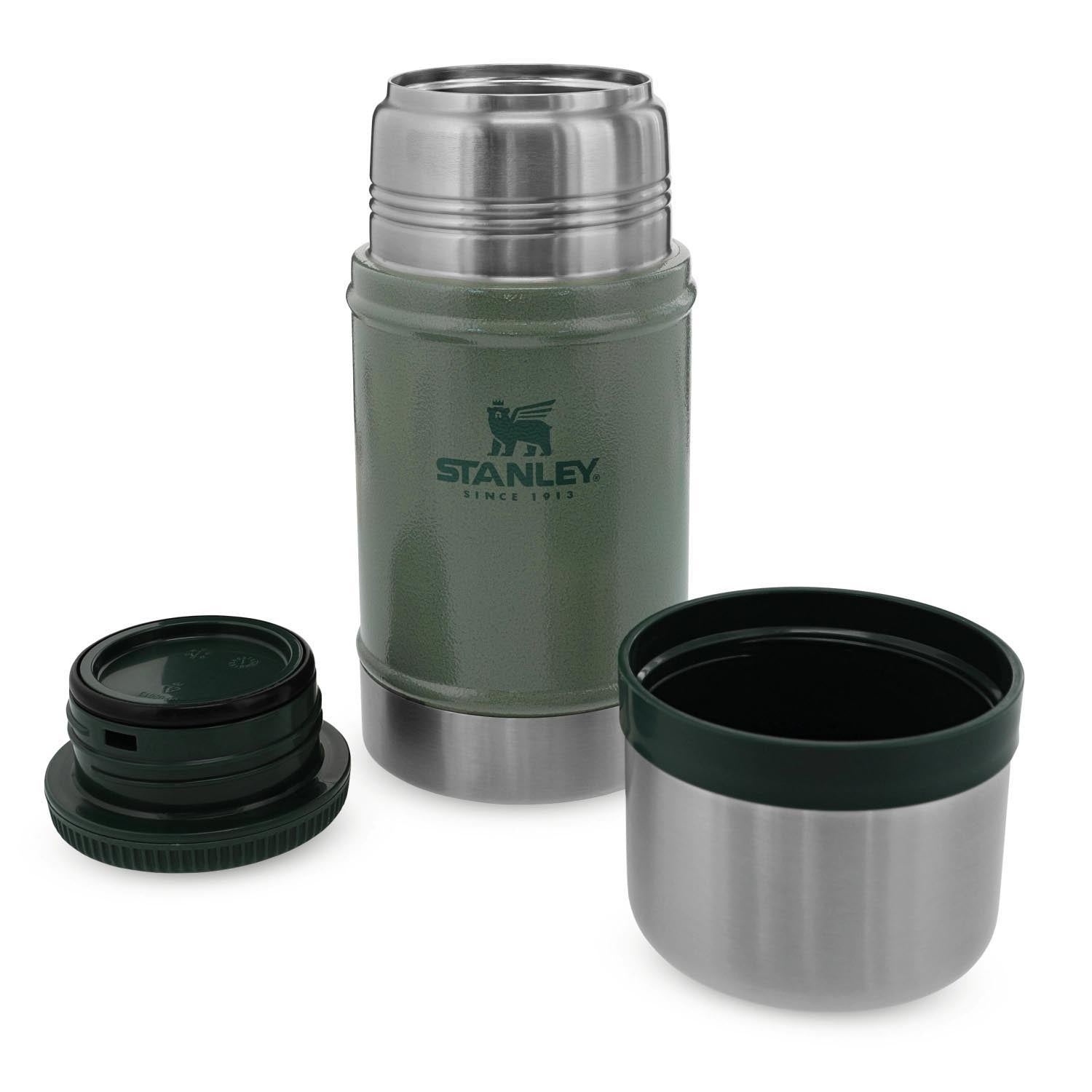 Legendary Food Jar 0.7l hammertone green in Grün präsentiert im Onlineshop von KAQTU Design AG. Trinkflasche ist von Stanley