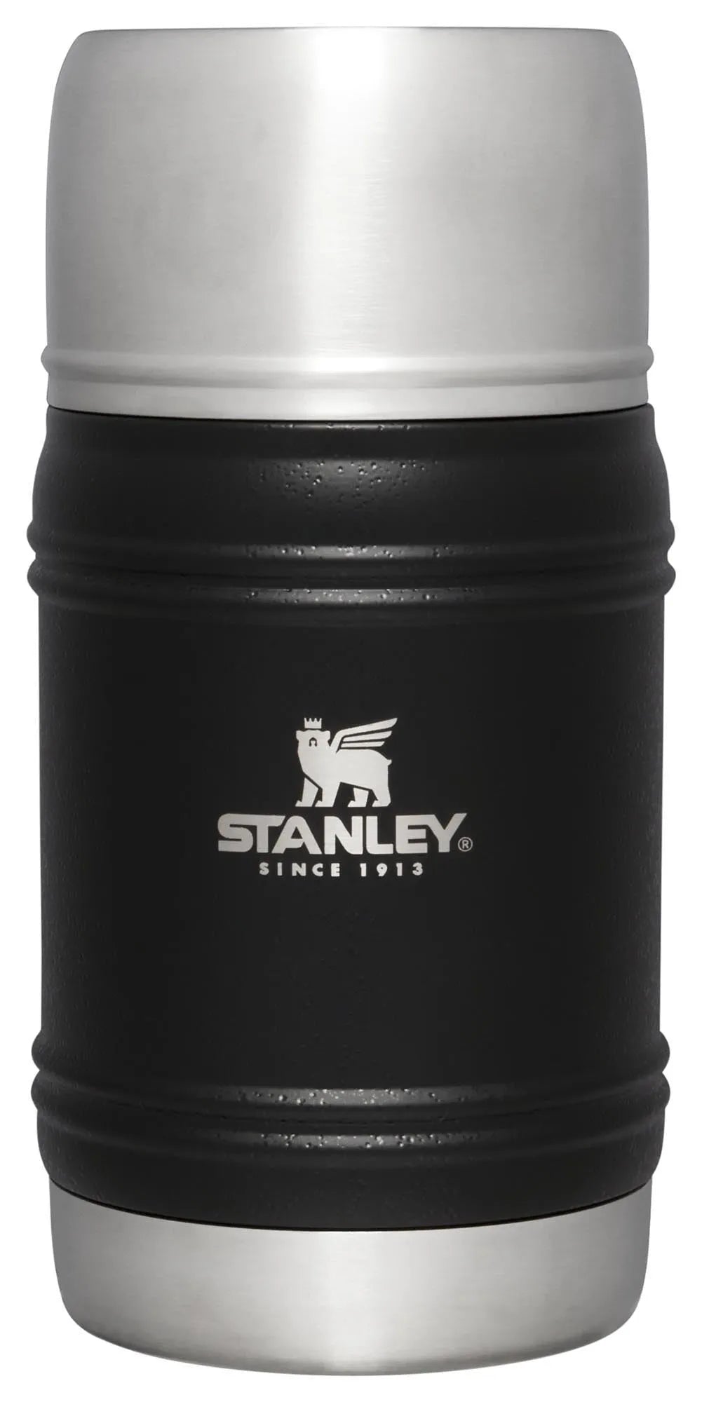 Artisan Thermal Food Jar 0.5l black moon in Schwarz präsentiert im Onlineshop von KAQTU Design AG. Trinkflasche ist von Stanley