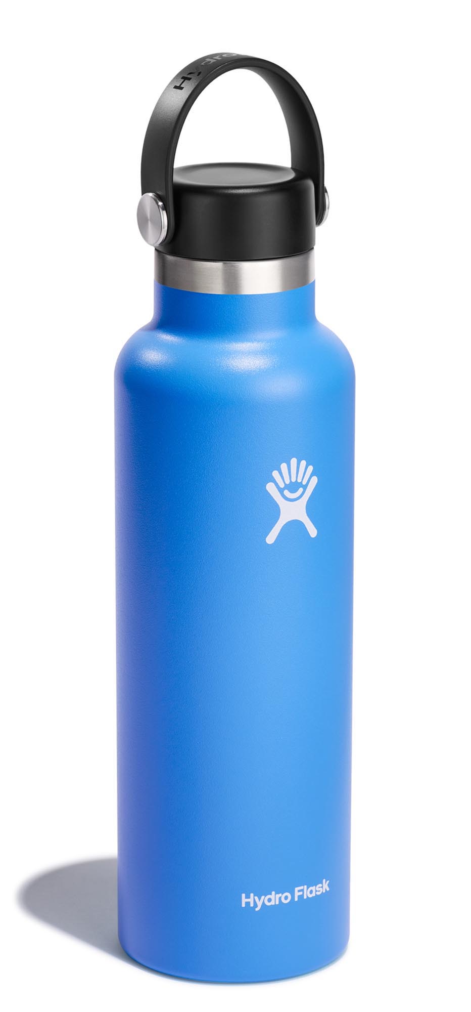 Trinkflasche Standard Flex Deckel 620ml cascade in Blau präsentiert im Onlineshop von KAQTU Design AG. Trinkflasche ist von Hydro Flask