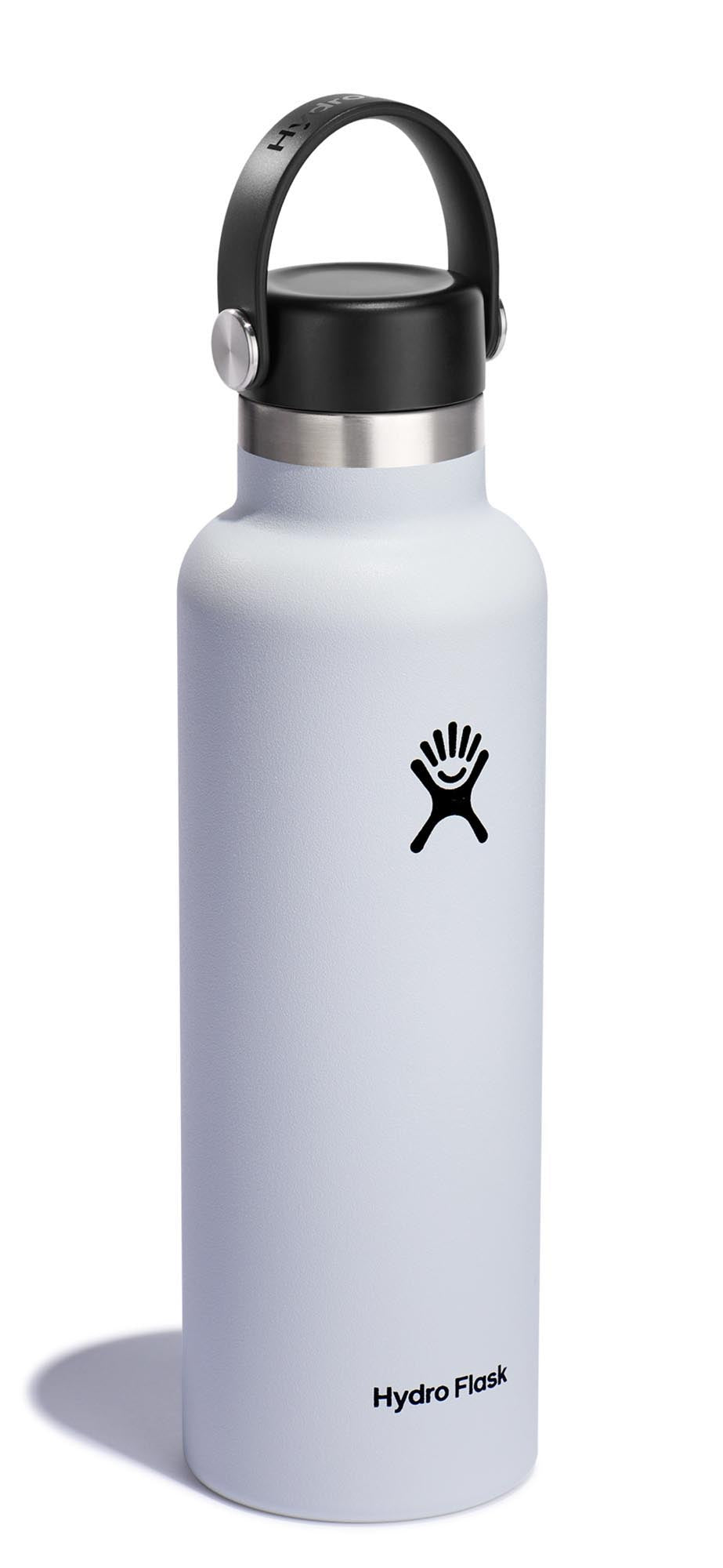 Trinkflasche Standard Flex Deckel 620ml weiss in Weiss präsentiert im Onlineshop von KAQTU Design AG. Trinkflasche ist von Hydro Flask