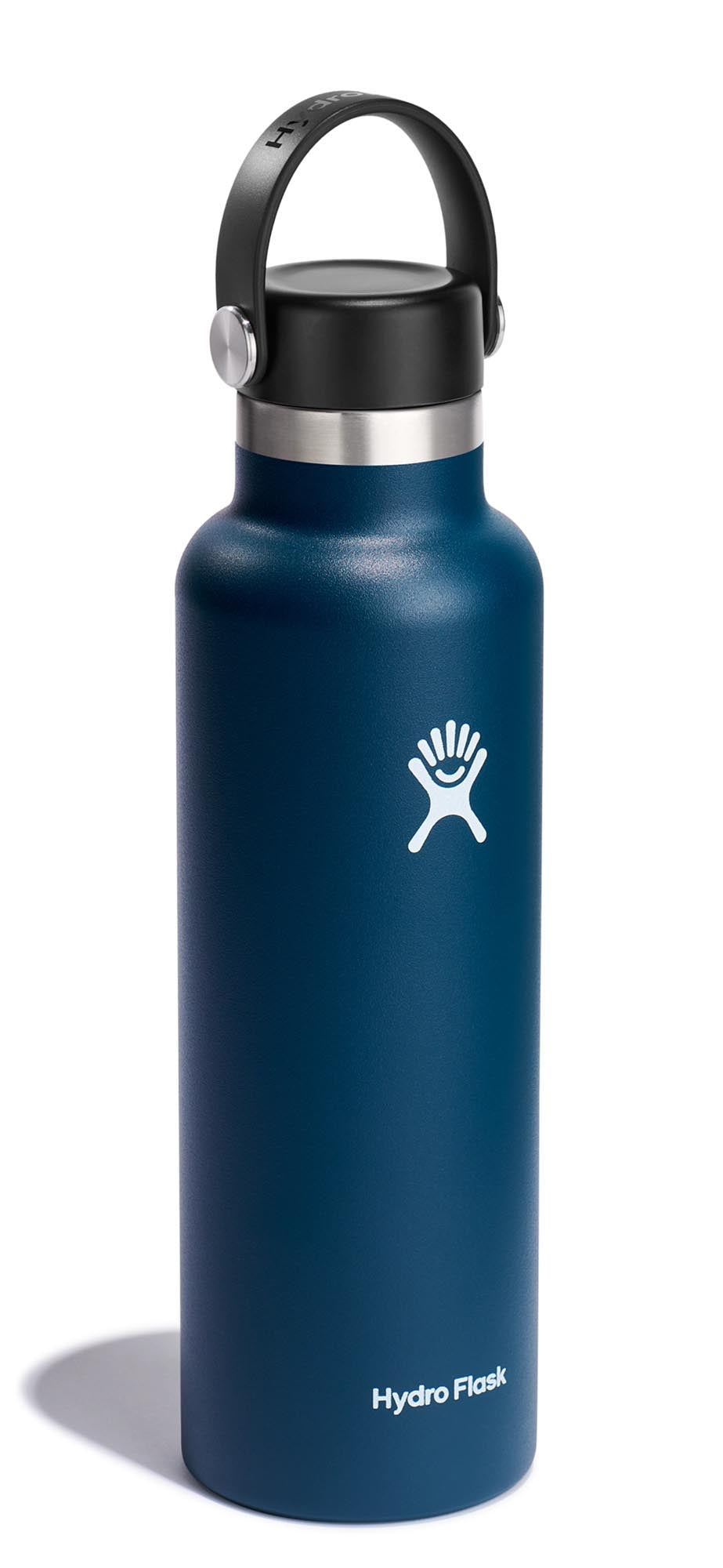 Trinkflasche Standard Flex Deckel 620ml indigo in Blau präsentiert im Onlineshop von KAQTU Design AG. Trinkflasche ist von Hydro Flask