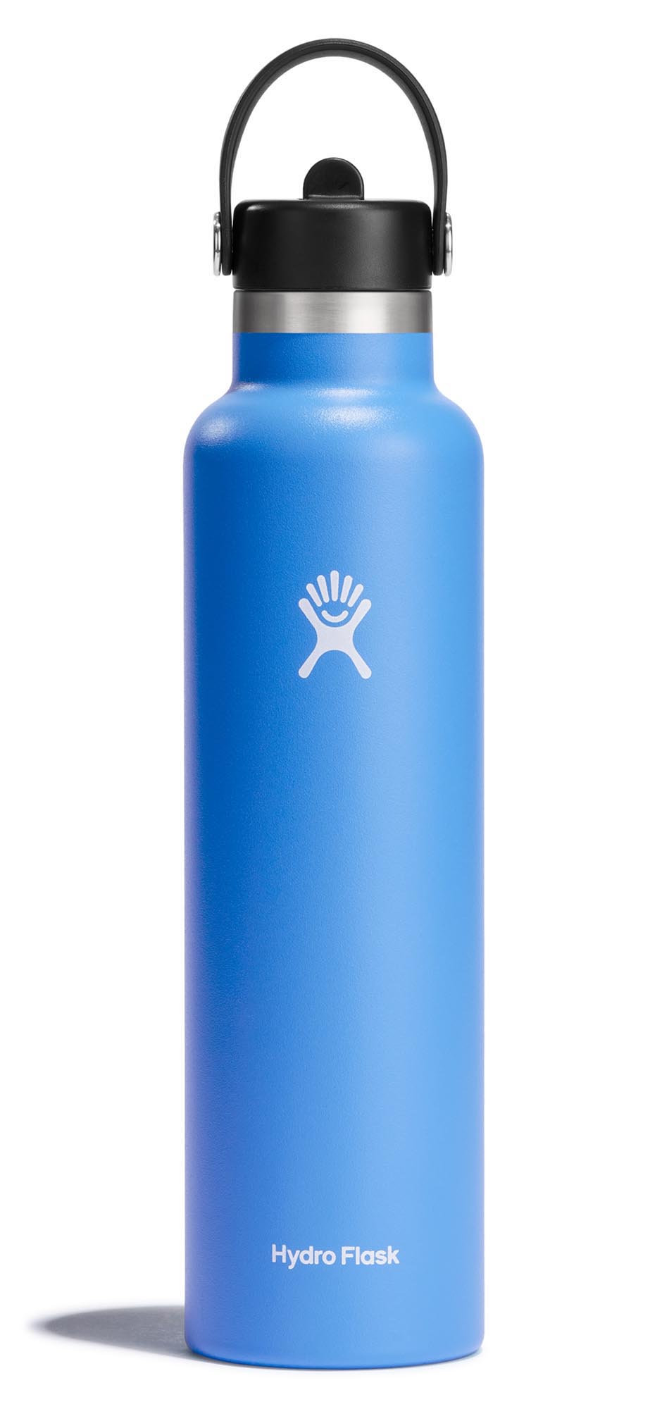 Trinkflasche Standard Flex Deckel 700ml cascade in Blau präsentiert im Onlineshop von KAQTU Design AG. Trinkflasche ist von Hydro Flask