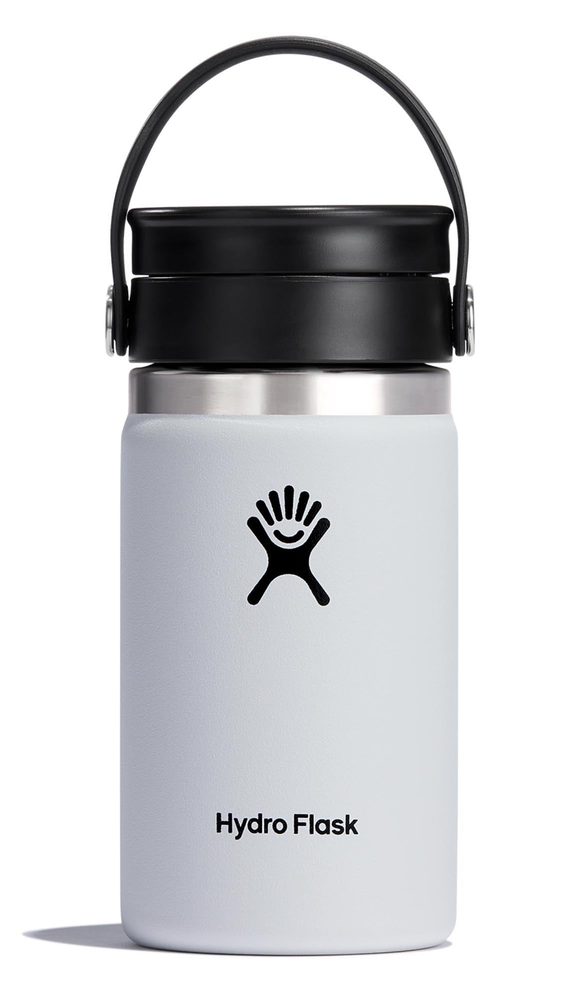 Trinkflasche Wide Flex Sip Deckel 350ml weiss in Weiss präsentiert im Onlineshop von KAQTU Design AG. Trinkflasche ist von Hydro Flask