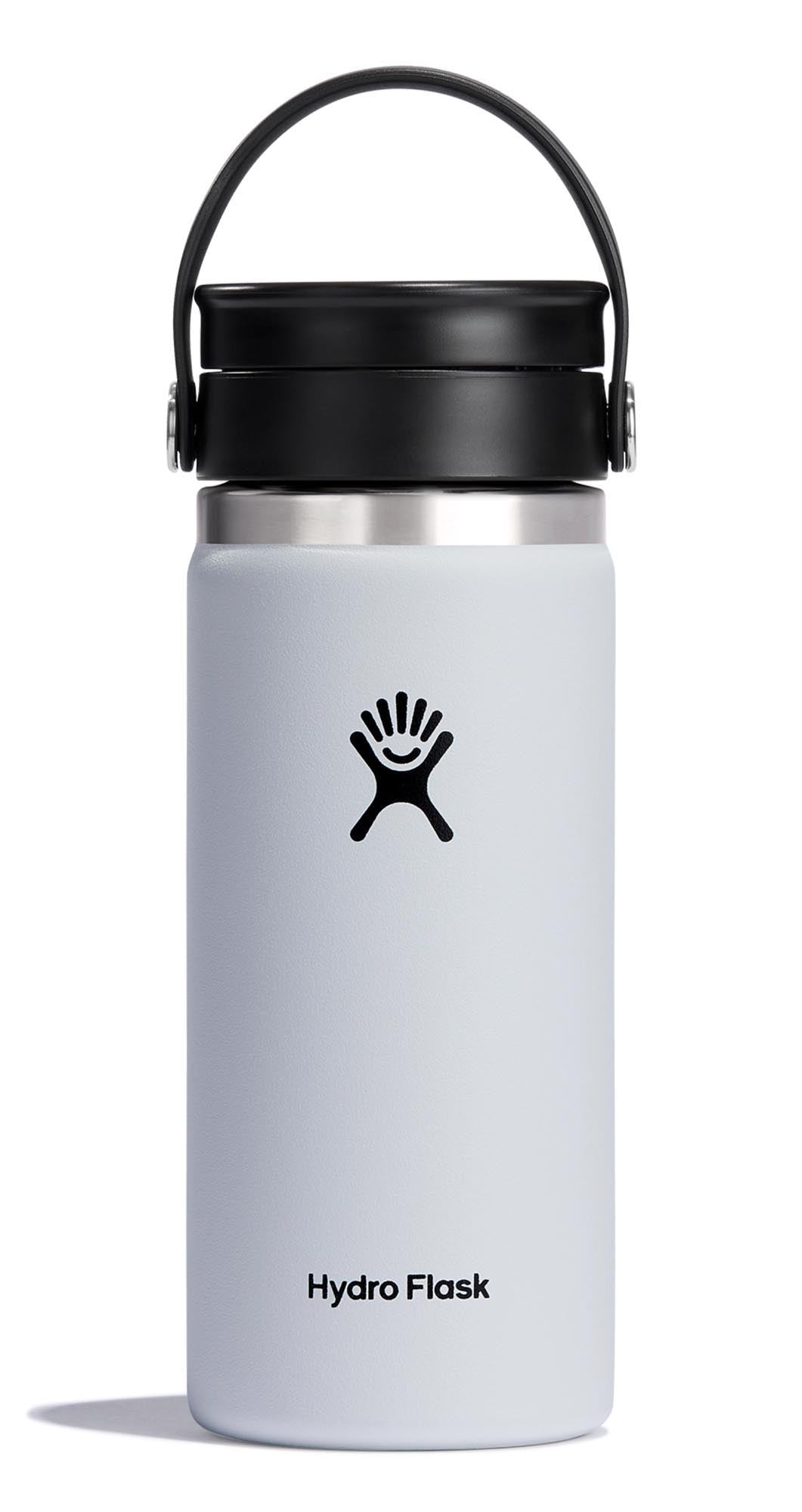 Trinkflasche Wide Flex Sip Deckel 470ml weiss in Weiss präsentiert im Onlineshop von KAQTU Design AG. Trinkflasche ist von Hydro Flask