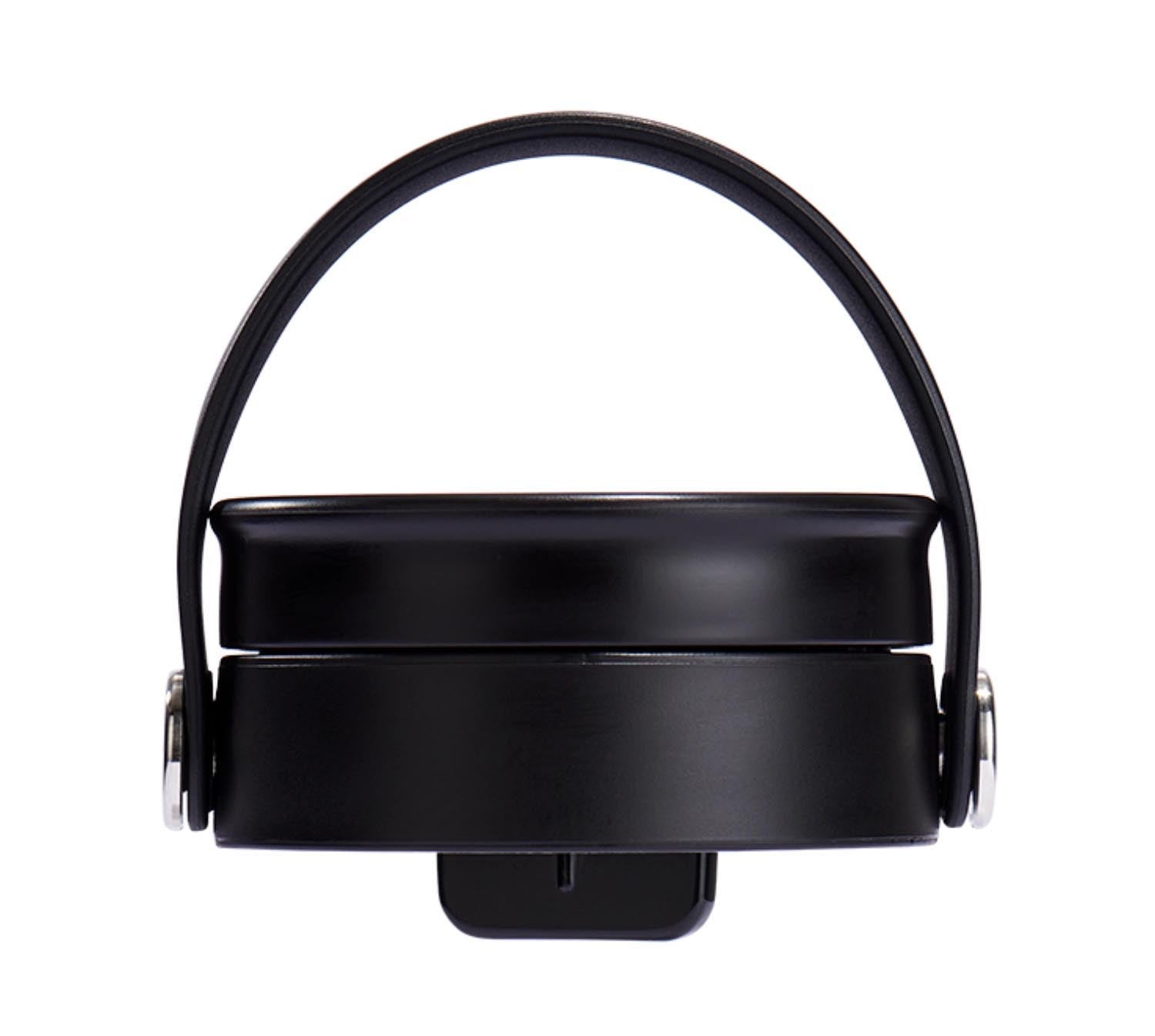 Deckel Wide Flex Sip schwarz in Schwarz präsentiert im Onlineshop von KAQTU Design AG. Aufbewahrungsbehälter ist von Hydro Flask