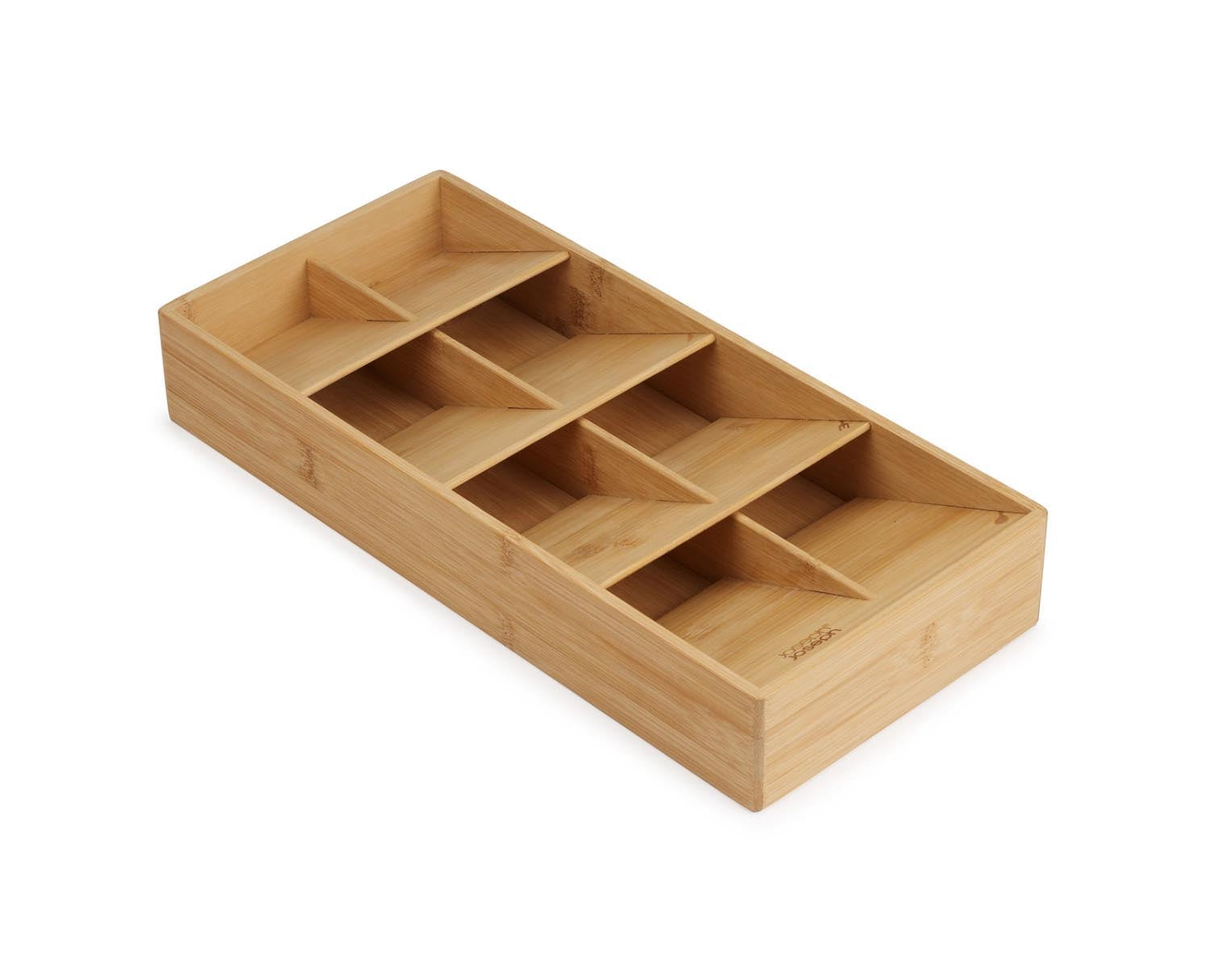 DrawerStore Besteckeinsatz gross Bambus in Braun präsentiert im Onlineshop von KAQTU Design AG. Küchenhelfer ist von Joseph Joseph