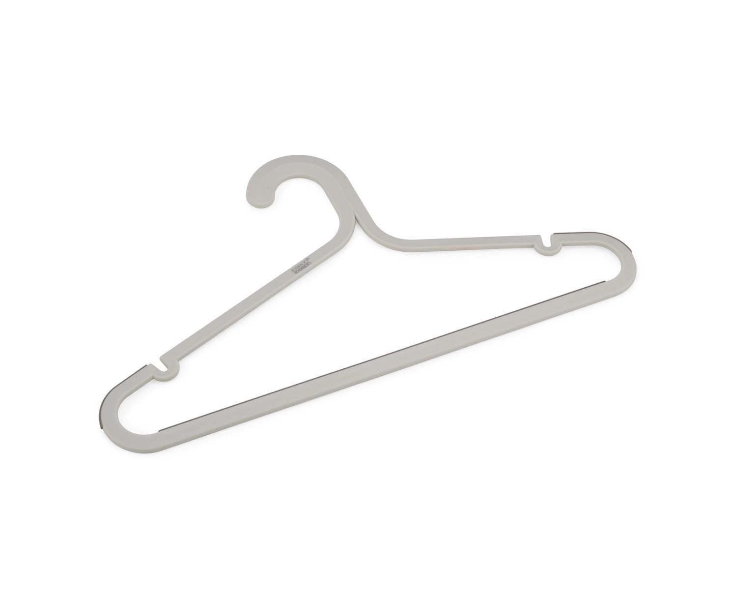 5er Set Orderly Set Kleiderbügeln ecru in Beige präsentiert im Onlineshop von KAQTU Design AG. Kleiderbügel ist von Joseph Joseph