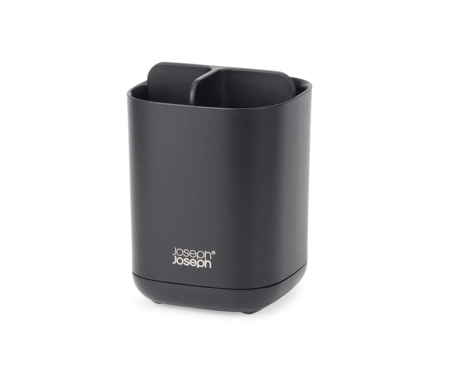 EasyStore Zahnbürstenhalter klein mattschwarz in Schwarz präsentiert im Onlineshop von KAQTU Design AG. Badzubehör ist von Joseph Joseph