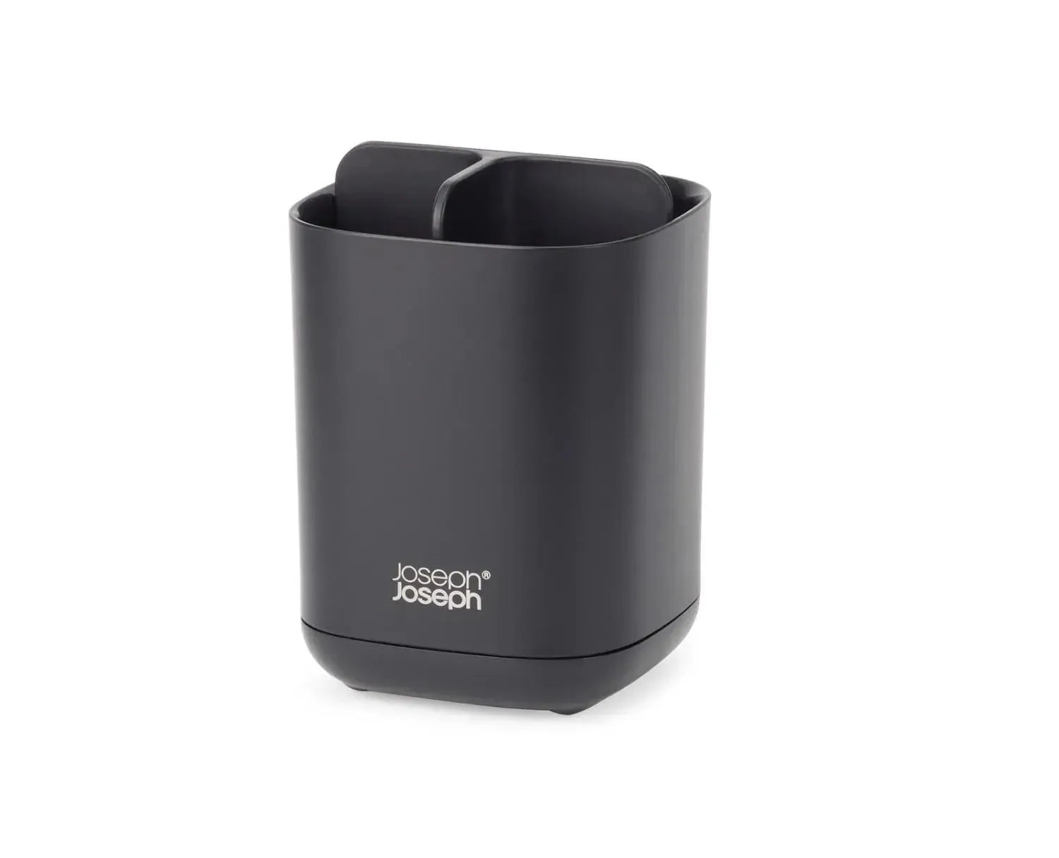 EasyStore Zahnbürstenhalter klein mattschwarz in Schwarz präsentiert im Onlineshop von KAQTU Design AG. Badzubehör ist von Joseph Joseph