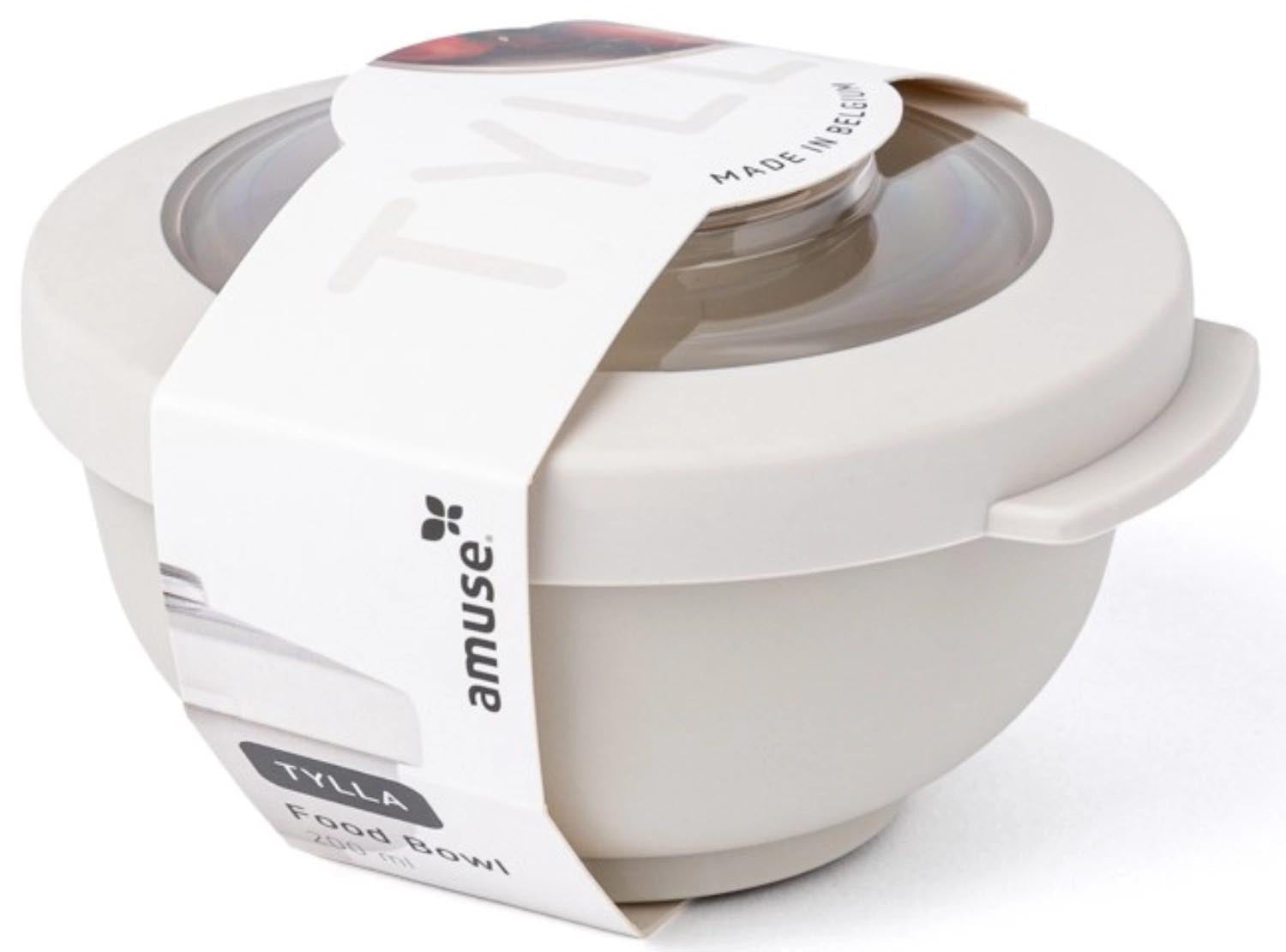 Die Tylla Bowl 200ml von Amuse aus PP in der Farbe Oat ist ideal für Speisen, langlebig, stilvoll und vielseitig einsetzbar.
