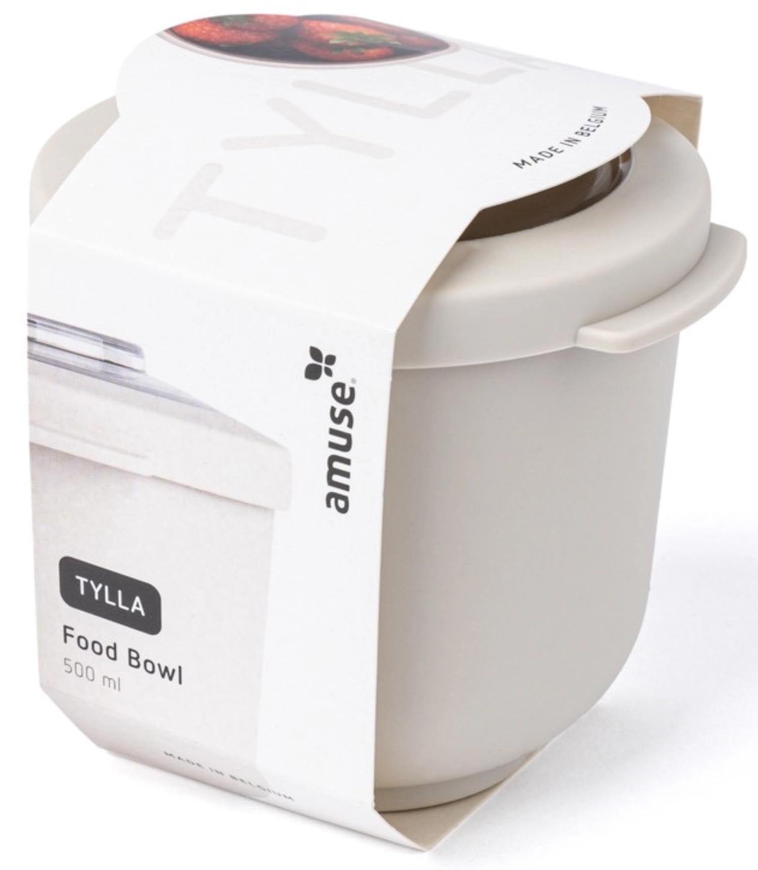 Die Tylla Bowl 500ml von Amuse aus PP in der Farbe Oat ist ideal für Speisen, langlebig, stilvoll und umweltfreundlich.