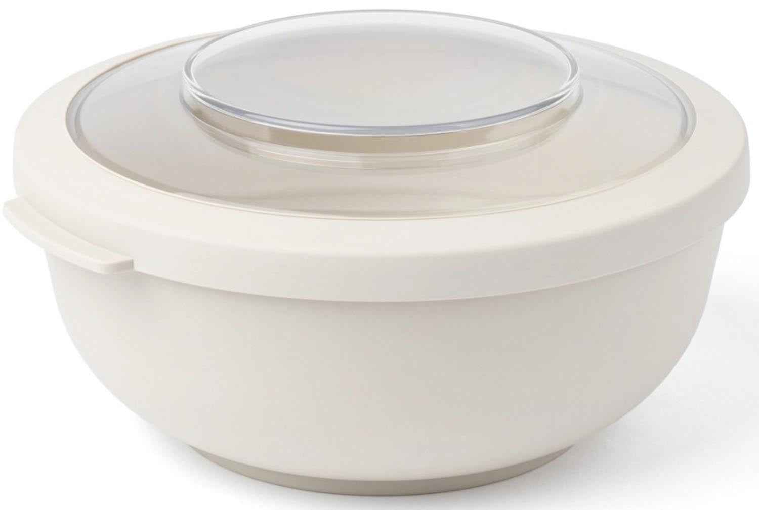 Tylla Bowl 1000ml PP oat in Weiss präsentiert im Onlineshop von KAQTU Design AG. Aufbewahrungsbehälter ist von Amuse