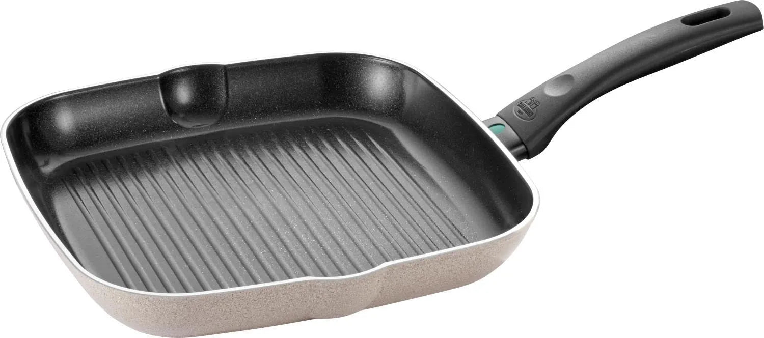 Ledro Grillpfanne 28cm in Beige präsentiert im Onlineshop von KAQTU Design AG. Bratpfanne ist von Ballarini