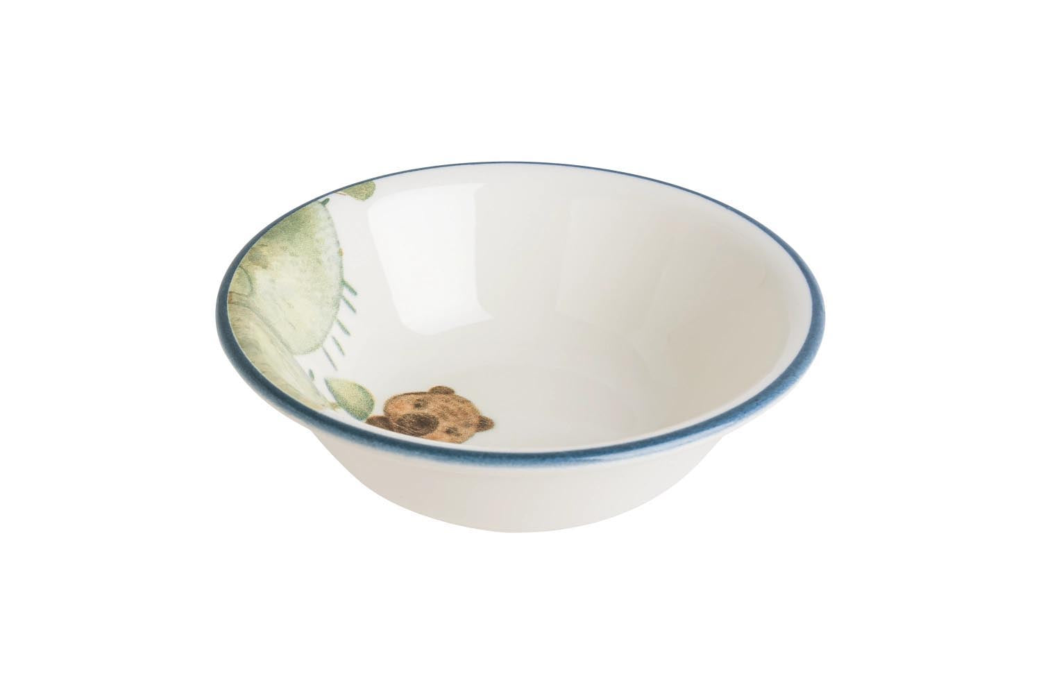 Elegante Gourmet-Schale von Bonna, 16 cm Durchmesser, 400 ml Volumen, ideal für stilvolle Präsentation von Mini-Mahlzeiten.