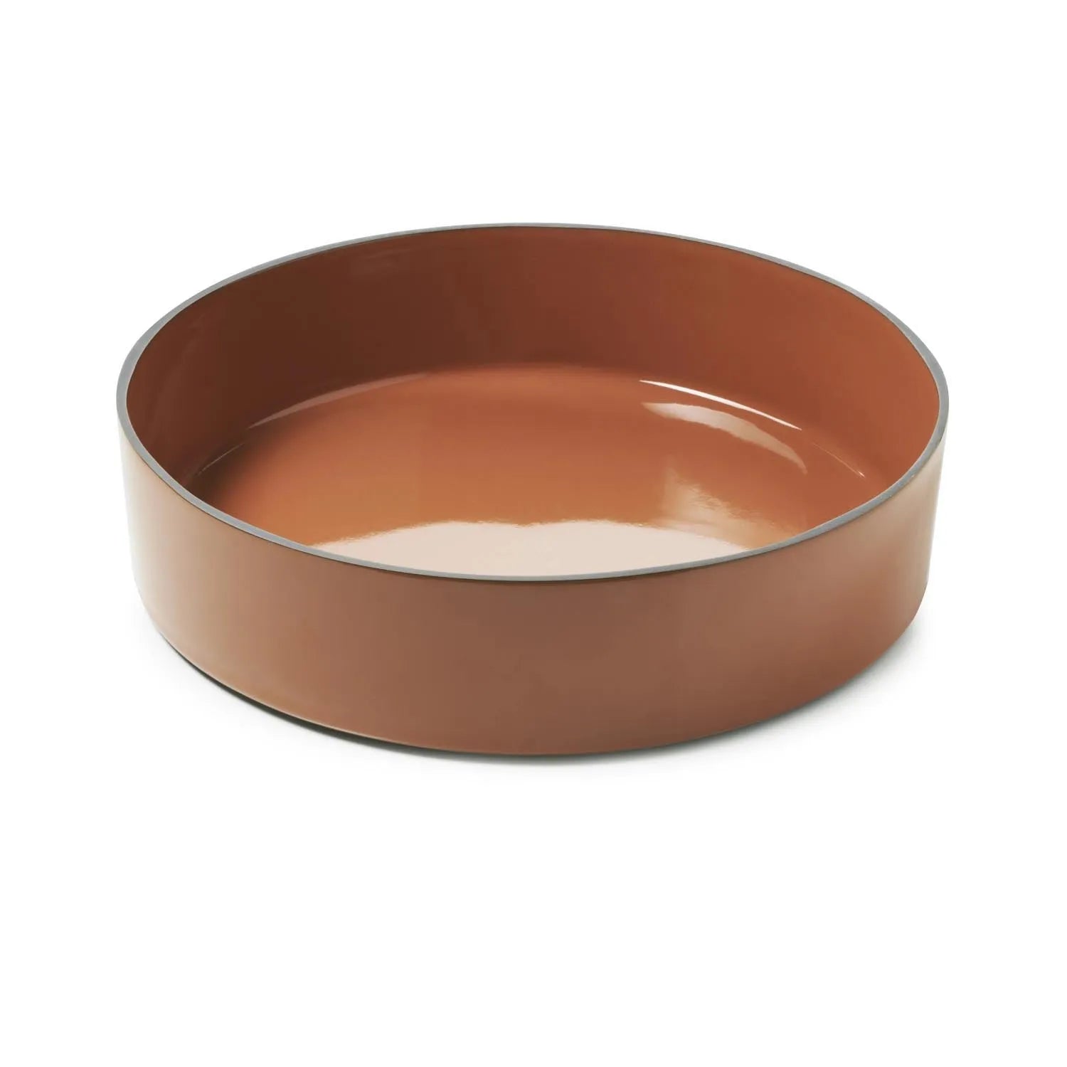 Caractère Salatschüssel D32.5cm 350ml zimt in Braun präsentiert im Onlineshop von KAQTU Design AG. Schale ist von Revol