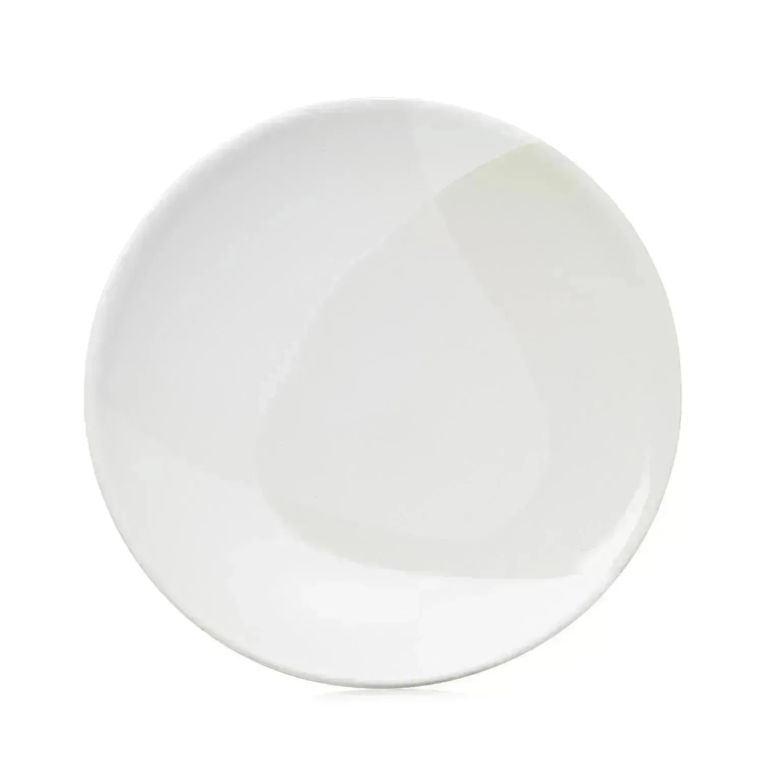 Confluence Teller flach D26cmleinen alabaster weiss in Beige präsentiert im Onlineshop von KAQTU Design AG. Teller ist von Revol