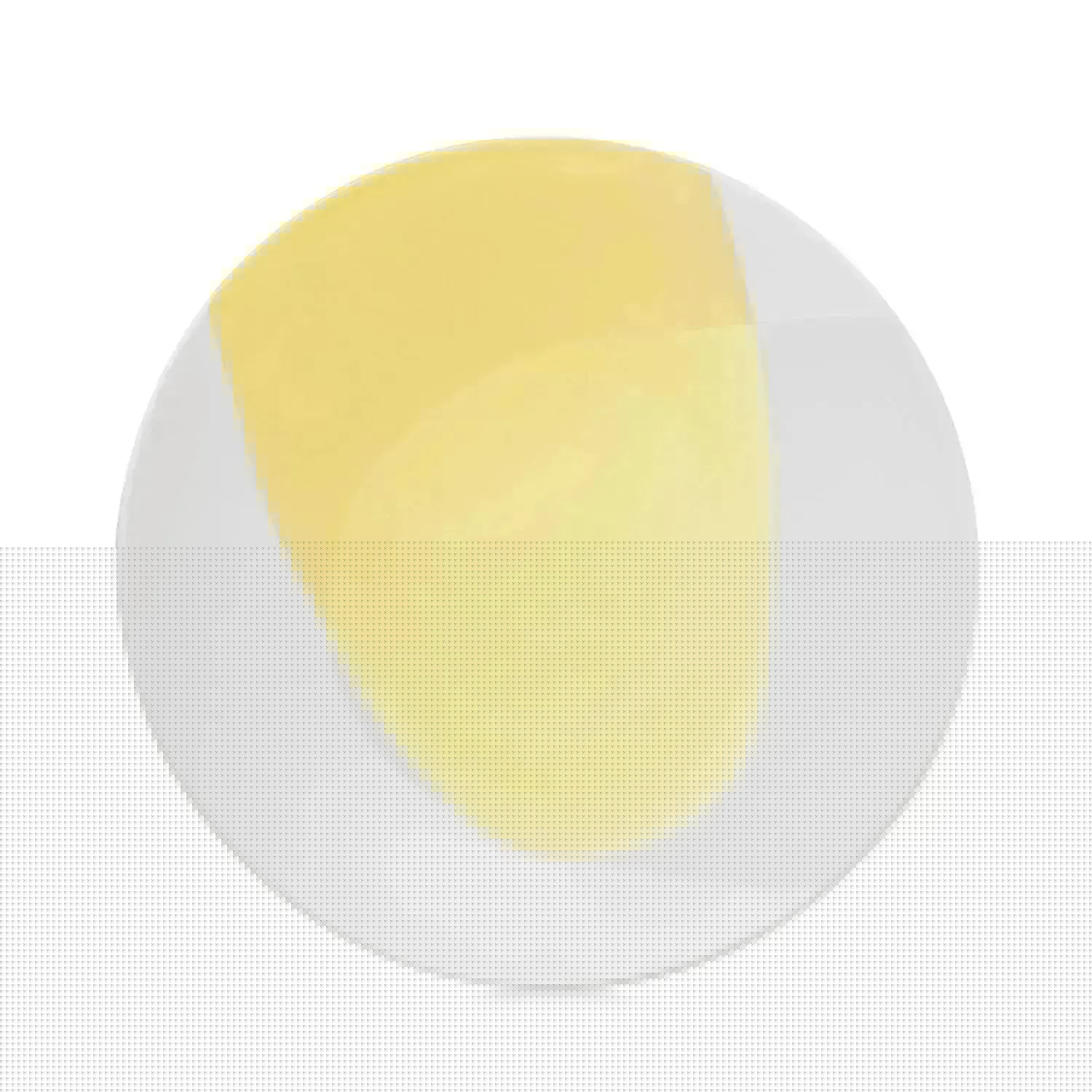Confluence Platzteller D31cm safran alabaster weiss in Gelb präsentiert im Onlineshop von KAQTU Design AG. Teller ist von Revol