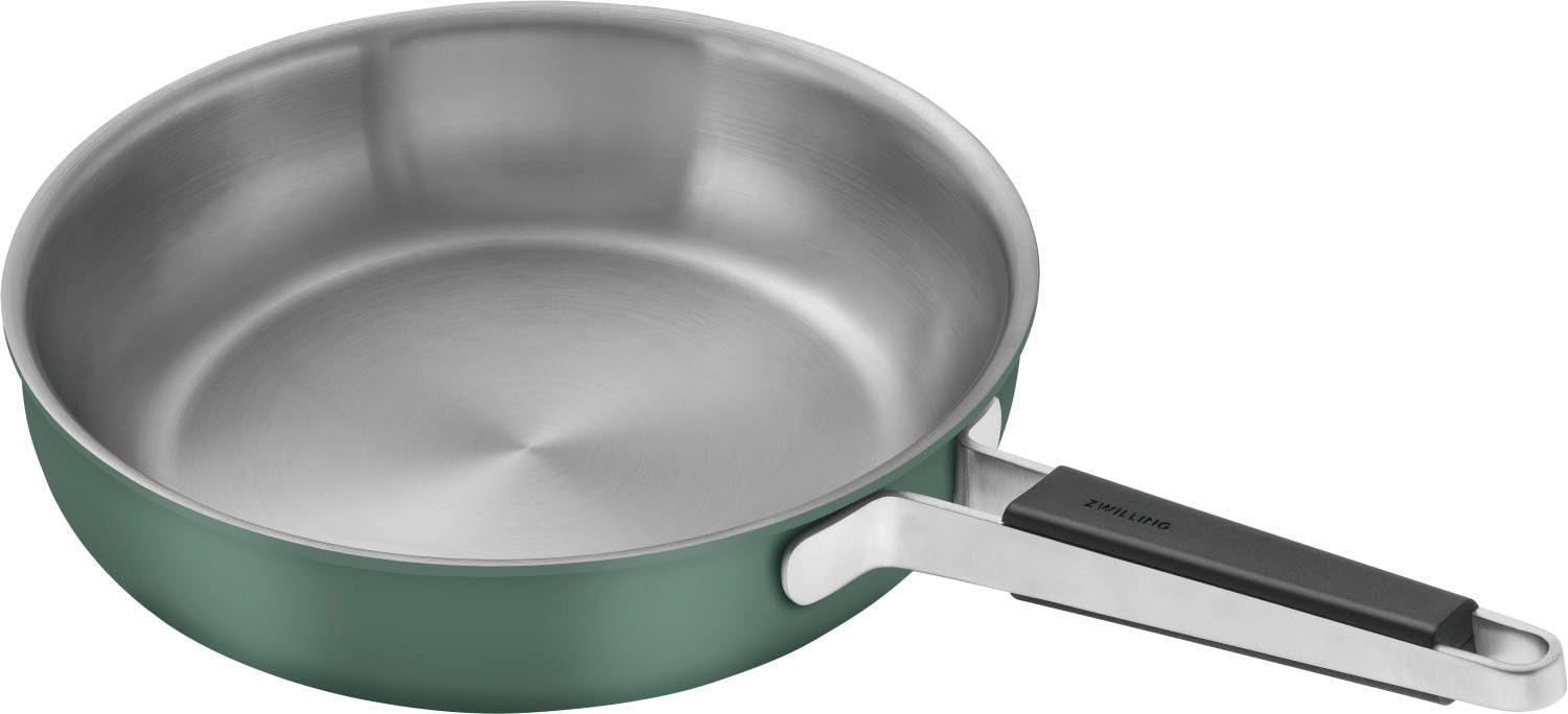 Pure Bratpfanne unbeschichtet 28cm Grün in Grün präsentiert im Onlineshop von KAQTU Design AG. Bratpfanne ist von Zwilling