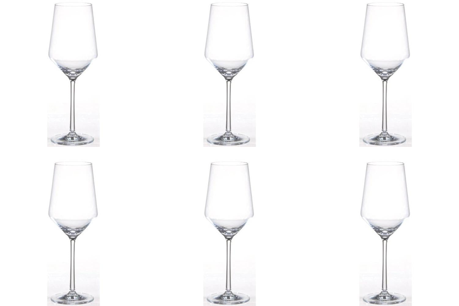 Elegantes 6er Set Weißweingläser Belfesta/Pure 0 von Zwiesel, 408ml, ideal für stilvollen Weingenuss.