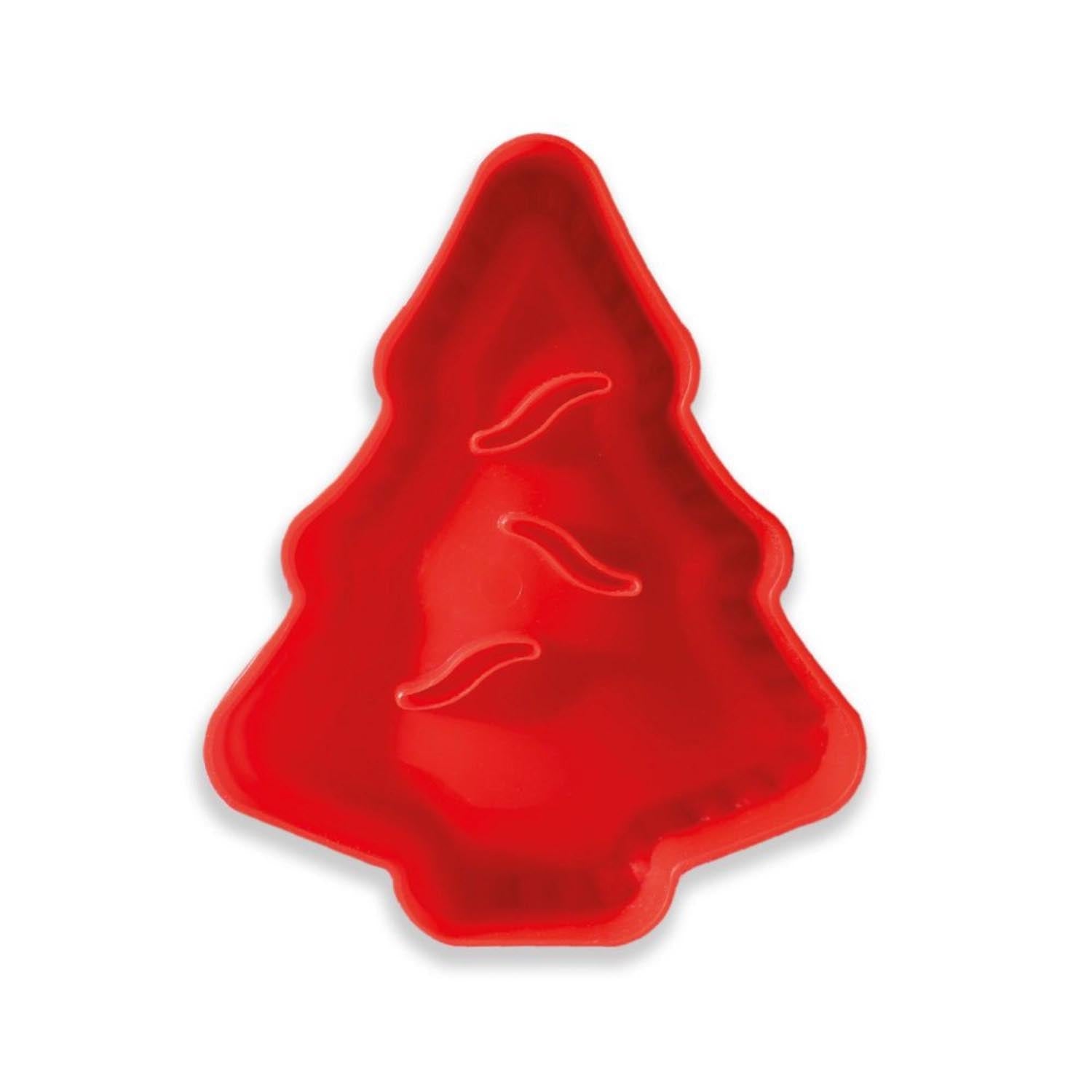 Teigformer Weihnachten Tannenbaum in Rot präsentiert im Onlineshop von KAQTU Design AG. Backform / Backblech ist von Scrap Cooking