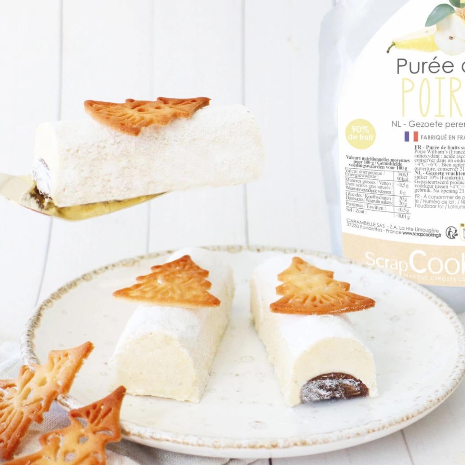 2er Set Bûche mit Innenform