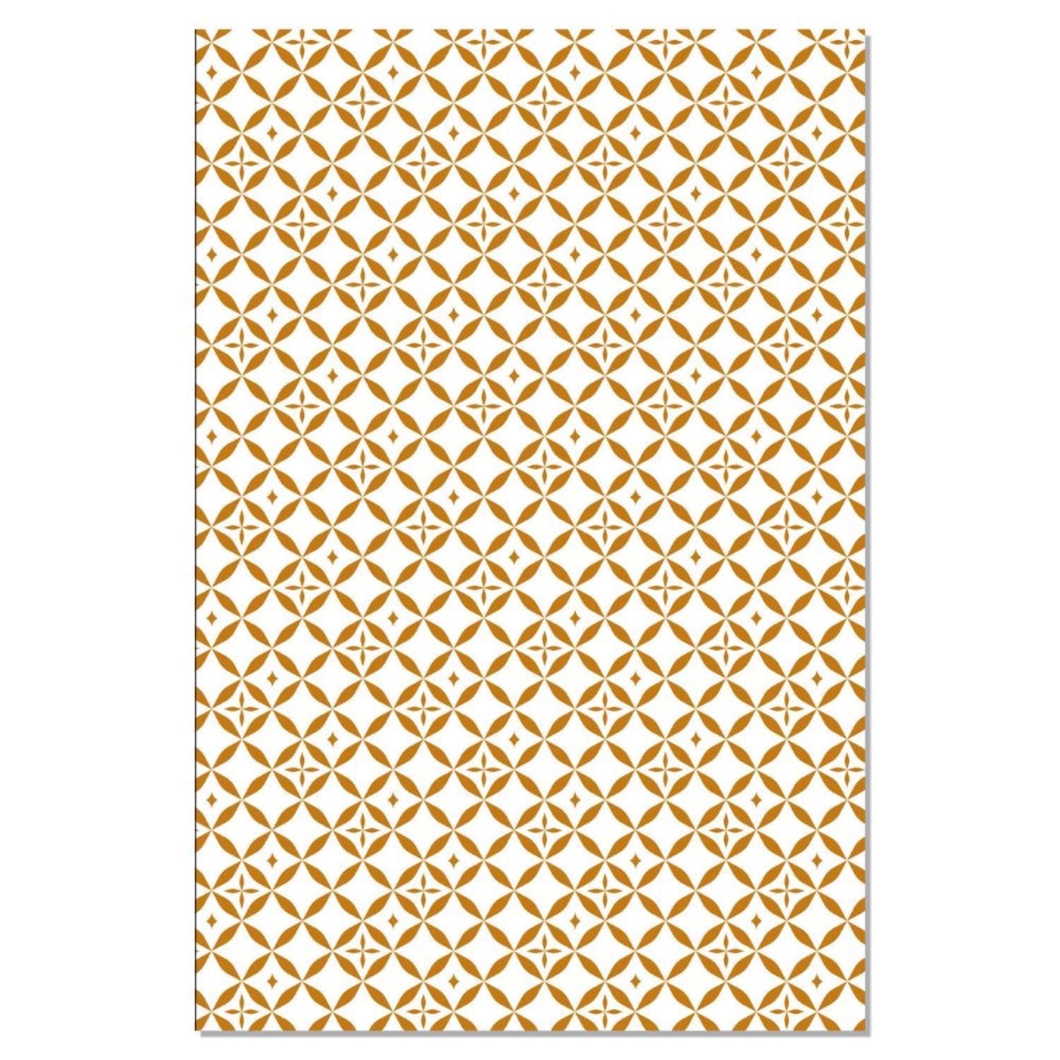 Elegantes 2er Set Transferbögen in Gold mit Schokogeschmack von Scrap Cooking – ideal für kreative Desserts.