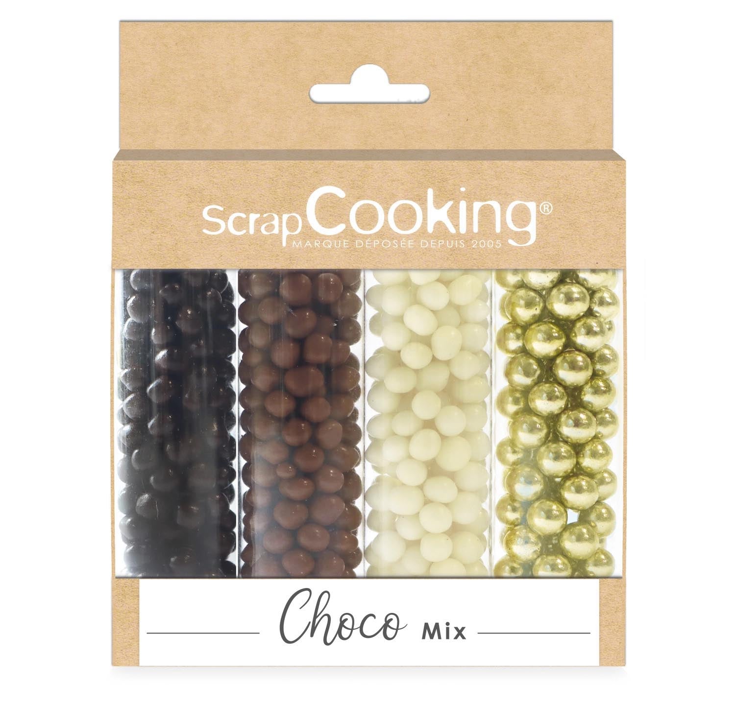 Schokoladen Kugeln gemischt 38g in Mehrfarbig präsentiert im Onlineshop von KAQTU Design AG. Lebensmittel ist von Scrap Cooking