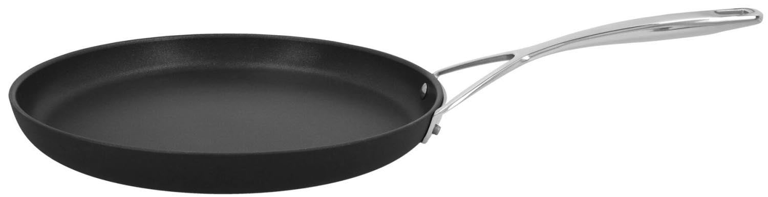 Alu Pro 5 Ceraforce Crepepfanne 28cm mit Keramikbeschichtung in Schwarz präsentiert im Onlineshop von KAQTU Design AG. Bratpfanne ist von Demeyere