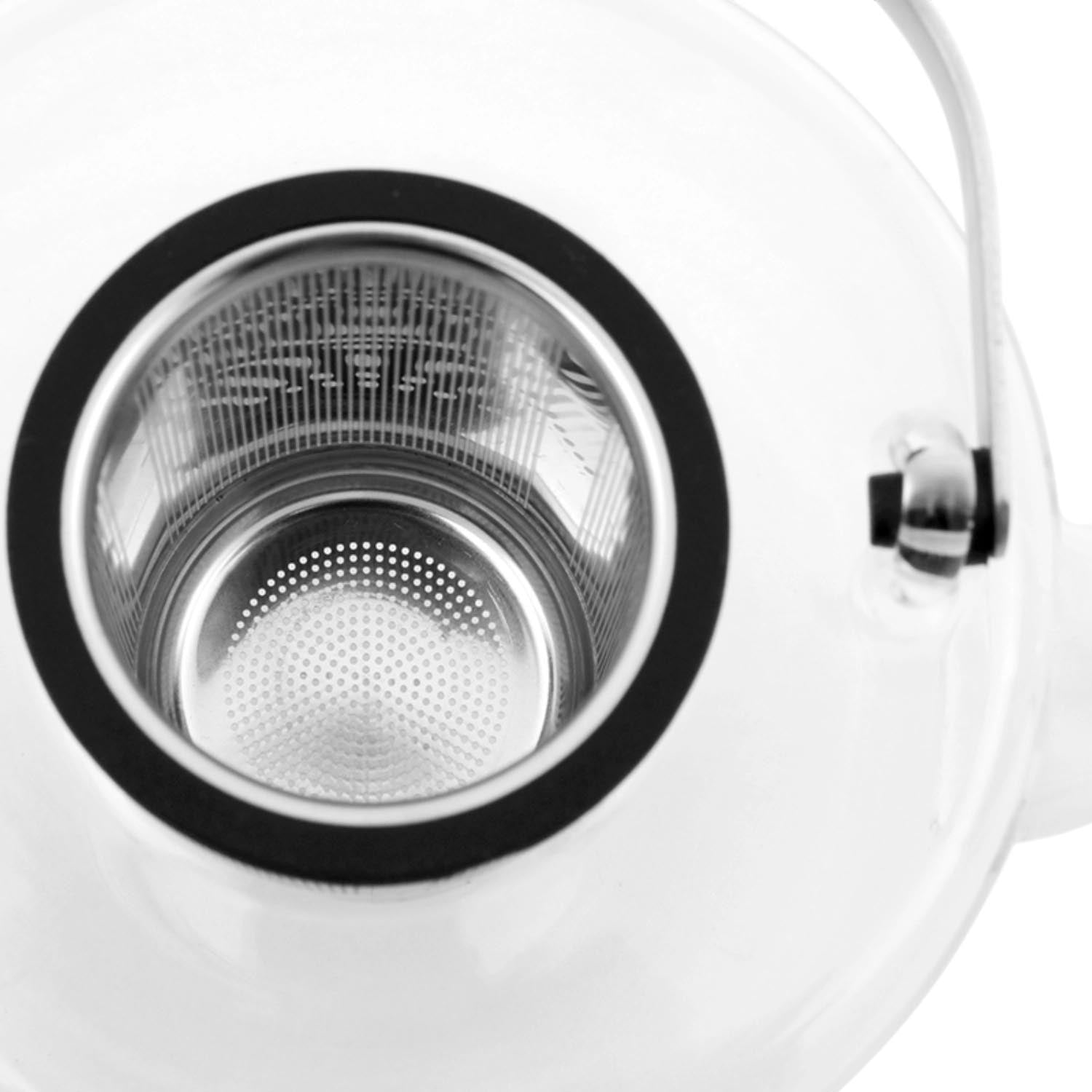 Eleganter Bjorn Teekrug (1.2l) aus hitzebeständigem Borosilikatglas von Viva, perfekt für Teeliebhaber.