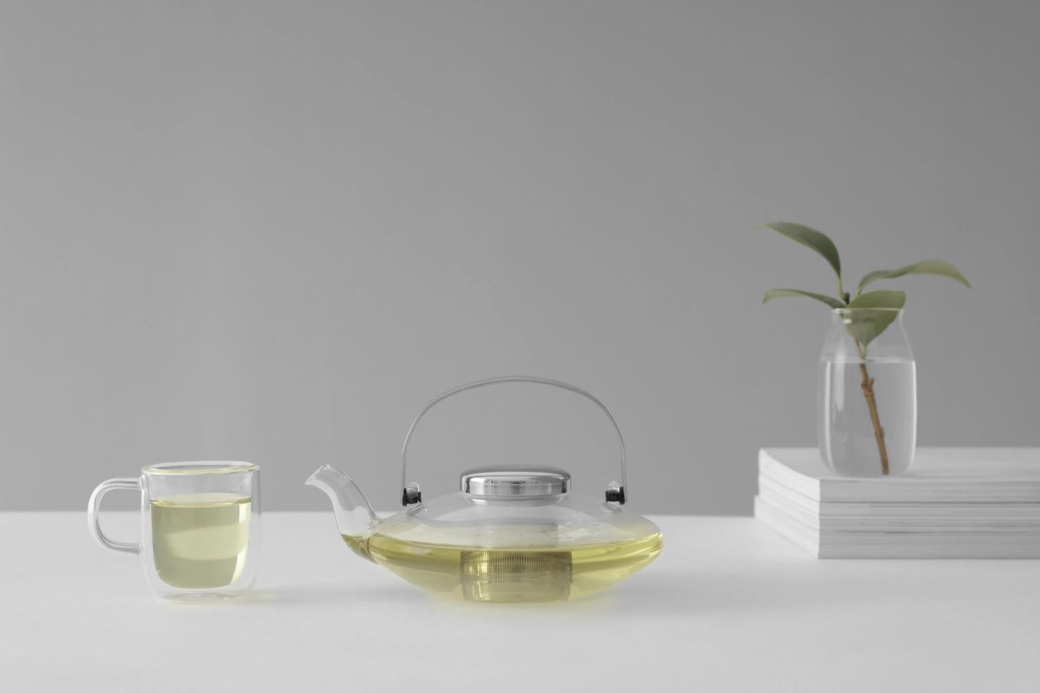 Eleganter 0.55l Teekrug aus Glas von Viva, ideal für stilvolles Teegenießen und modernes Servieren in jeder Umgebung.