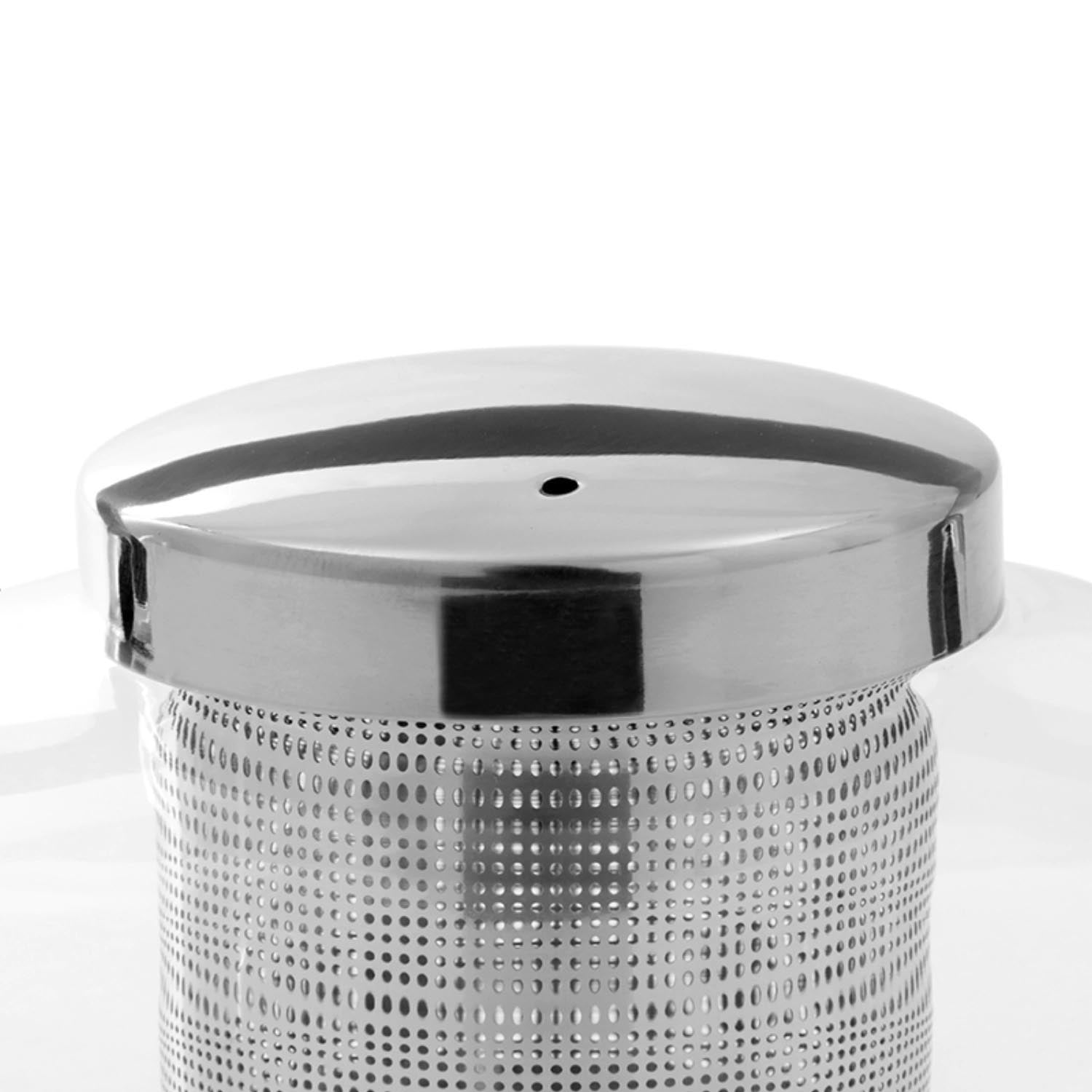 Stilvoller Teekrug aus Glas, 0.55l Volumen, perfekt für Teegenuss. Modernes Design von Viva Scandinavia, ideal für Teeliebhaber.