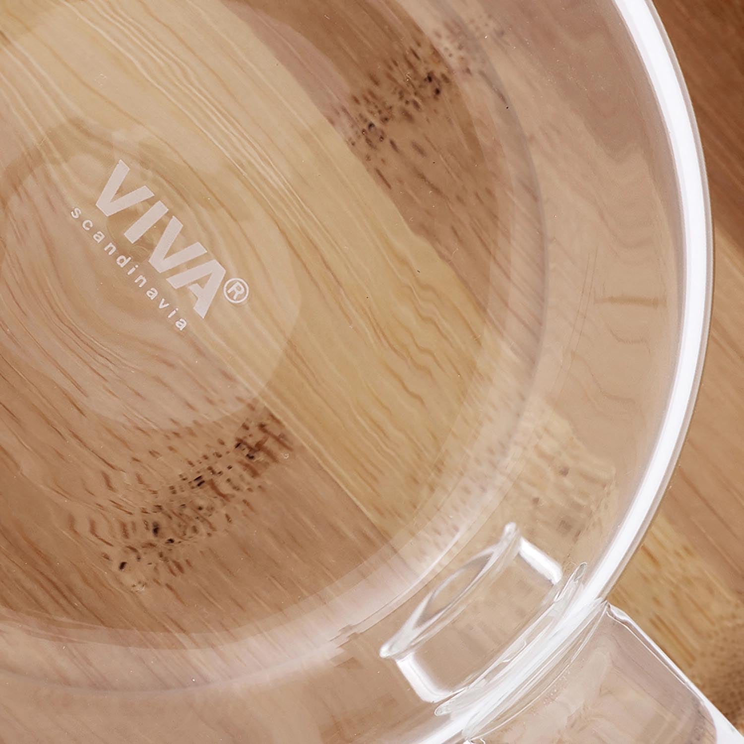 Elegante 250ml Tasse mit Bambus-Untersetzer, ideal für Büro oder Zuhause. Viva Design für stilvollen Kaffeegenuss.