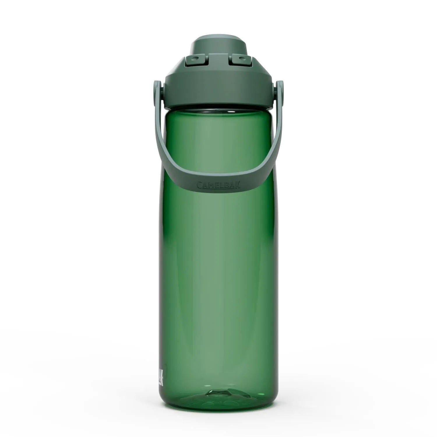 Die Camelbak Thrive Chug 0.75l in Forest Green ist eine stilvolle, robuste Trinkflasche für unterwegs, ideal für Sport und Alltag.